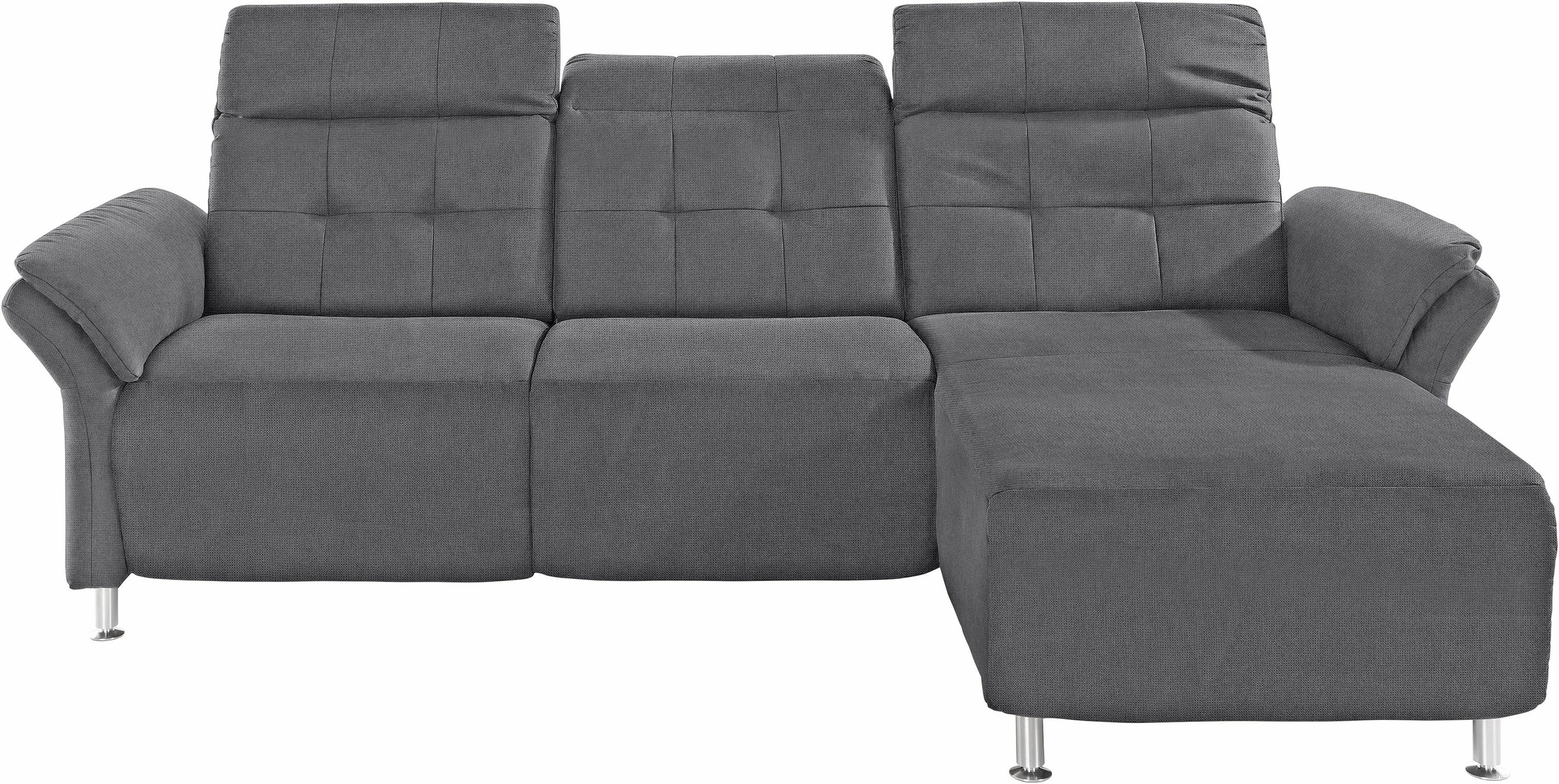 Home affaire Ecksofa »Manhattan L-Form« 2 Sitze mit elektrischer Relaxfunkt günstig online kaufen