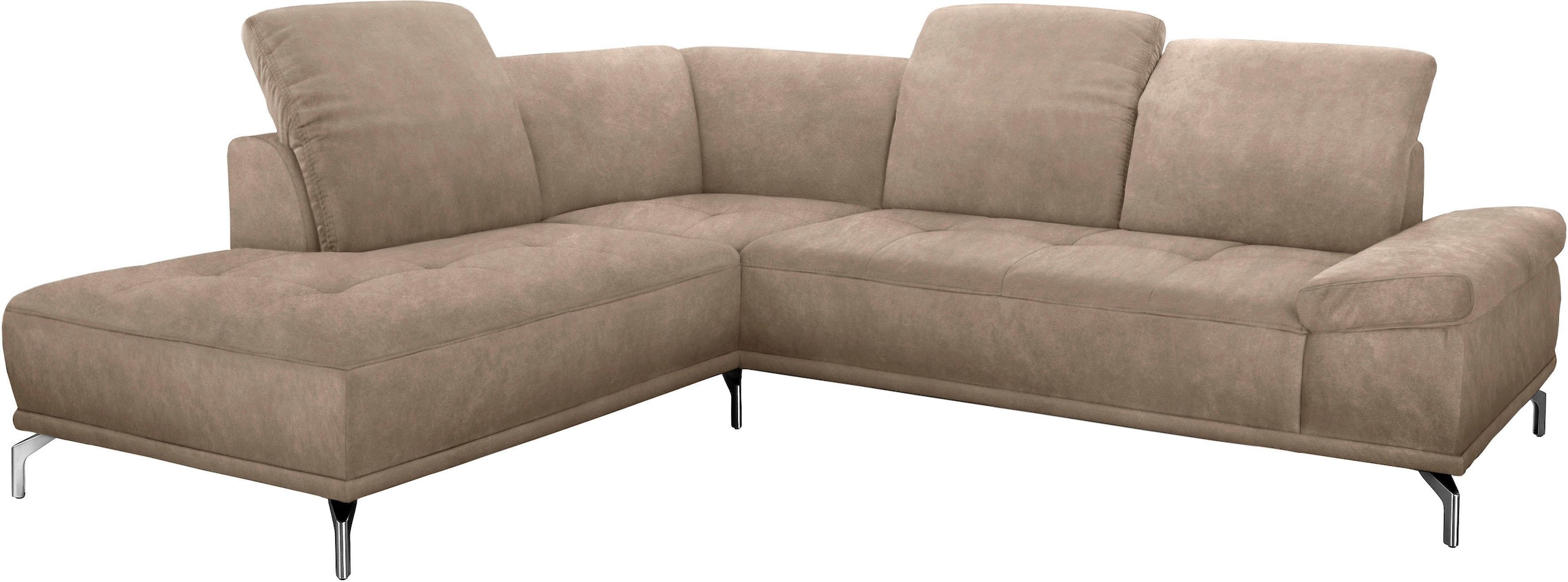 Places of Style Ecksofa »Caluna«, Inkl.Sitztiefenverstellung