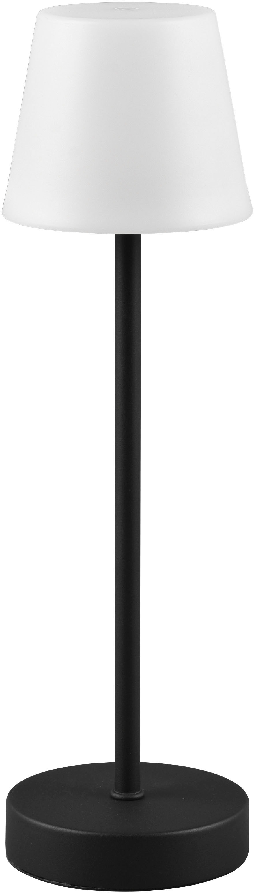 REALITY Leuchten LED Außen-Tischleuchte »Martinez«, 1 flammig, Leuchtmittel LED-Board | LED fest integriert, Touch Tischlampe dimmbar Lichtfarbe einstellbar, Akku, USB-C Anschluss