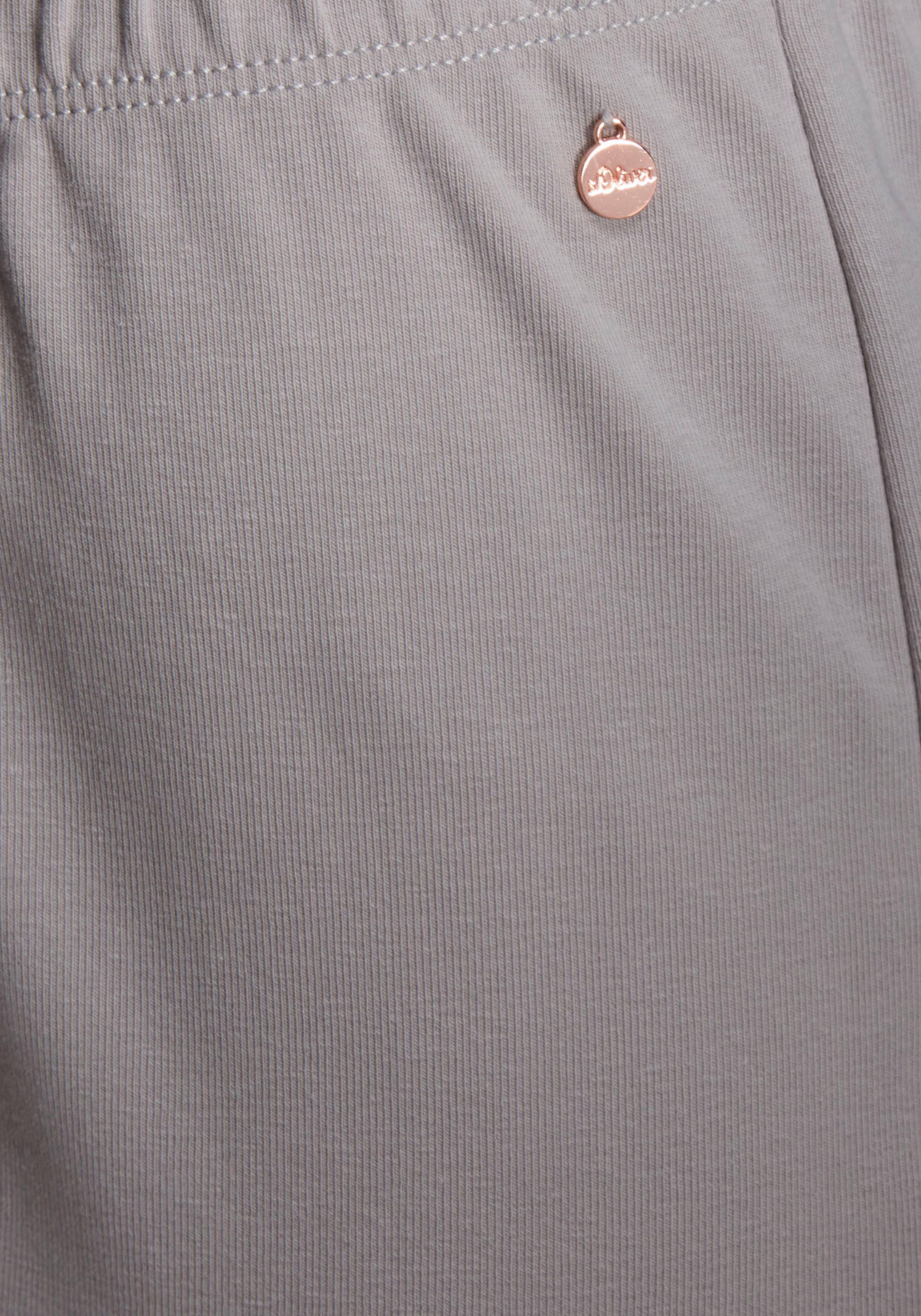 s.Oliver Pyjamahose, mit Babylocksaum
