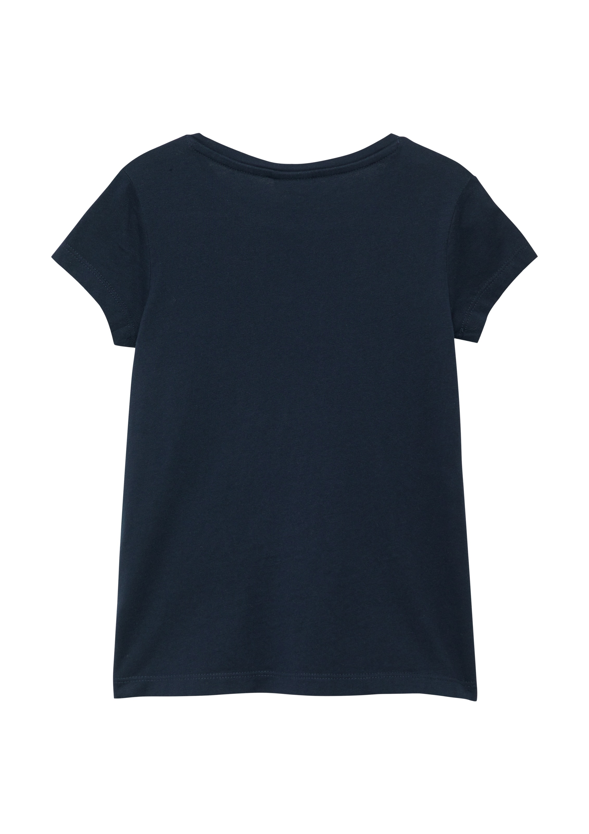 s.Oliver Junior T-Shirt, mit Frontprint und Pailletten