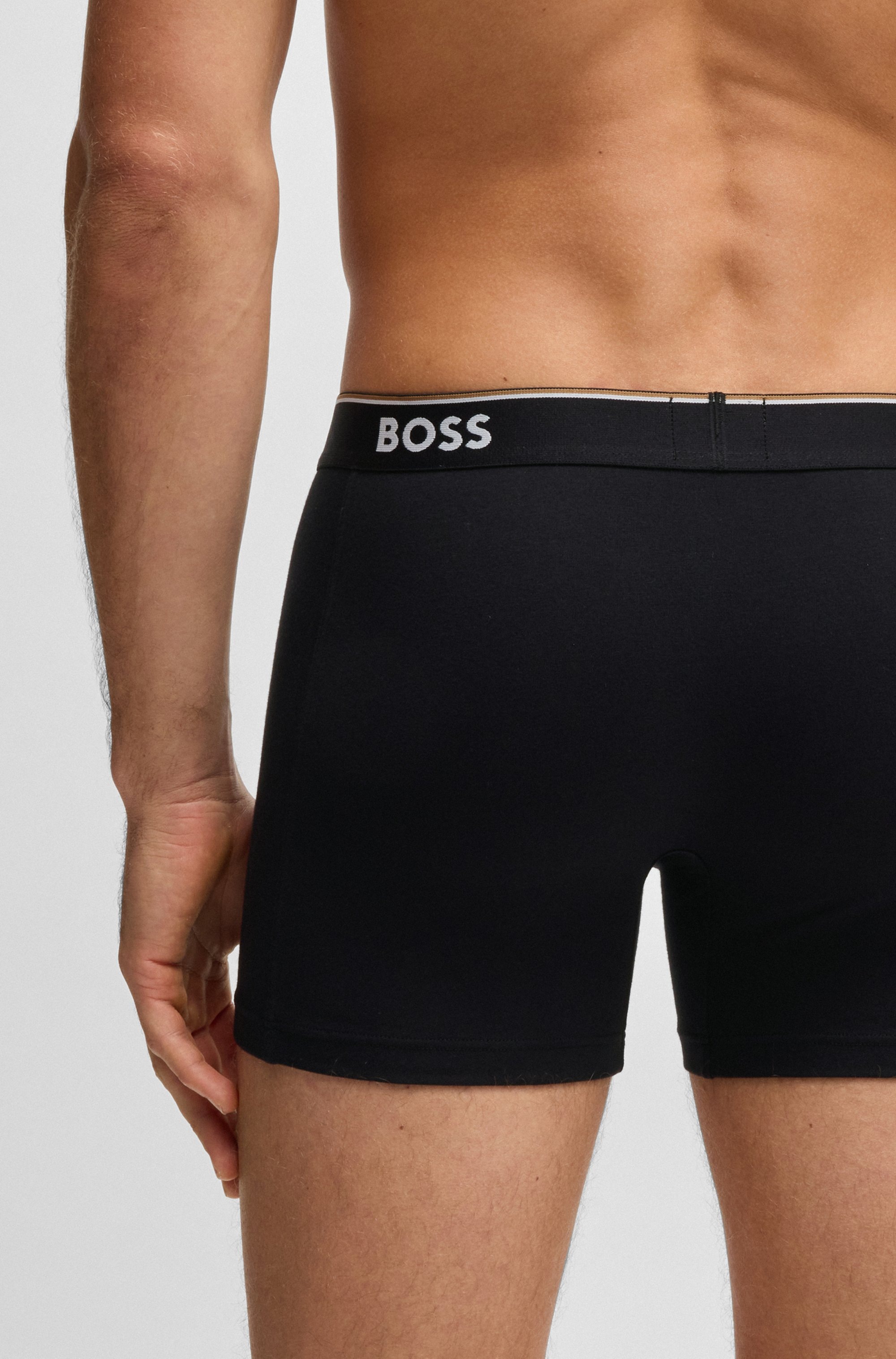 BOSS Boxershorts »BoxerBr 3P Power«, (3 St.)