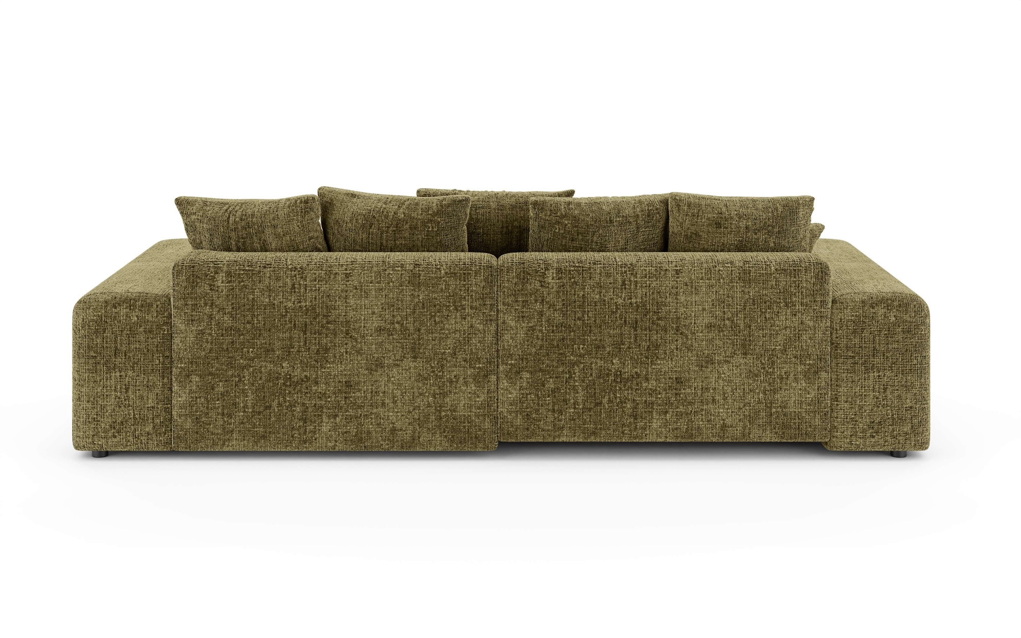 Home affaire Ecksofa »LAKESIDE mit Bettfunktion und Bettkasten, B/T/H 257/166/84 cm«, L-Form, Recamiere beidseitig montierbar, mit Wellenunterfederung