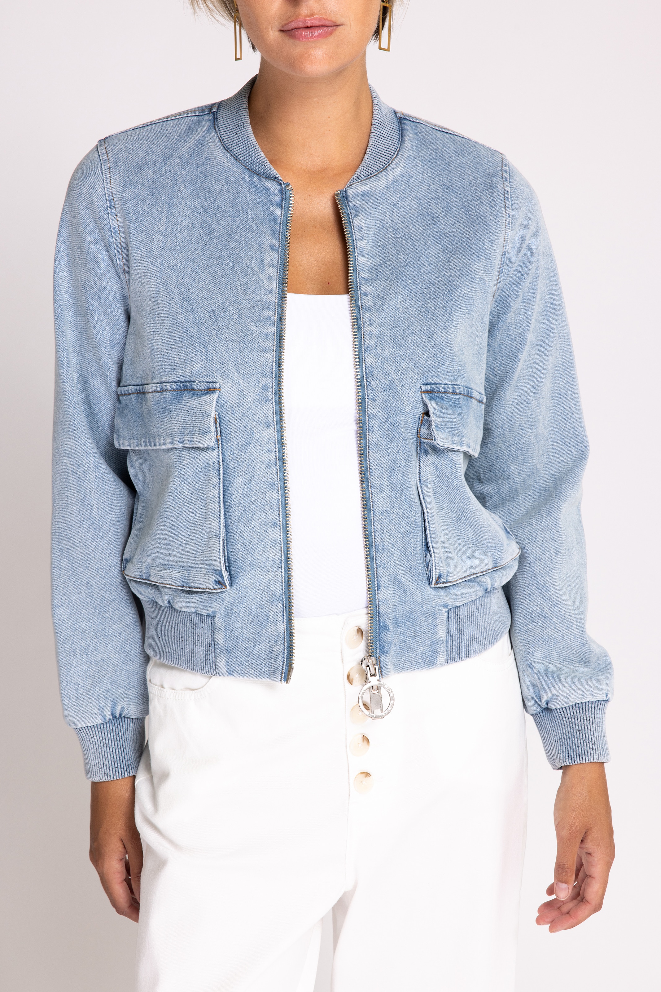 Zhrill Blouson, in Unifarbe