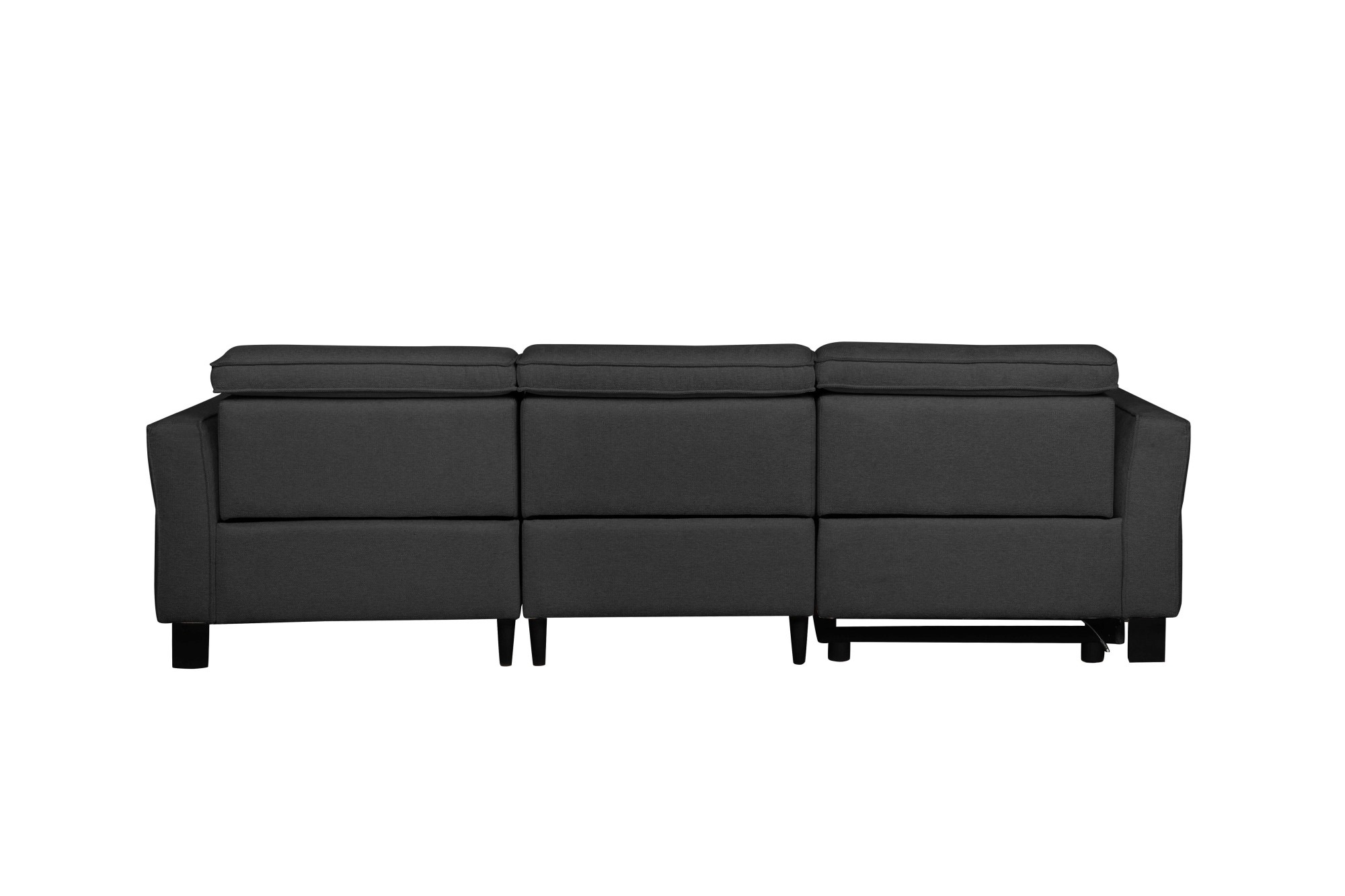 Places of Style Ecksofa »Carpari, L-Form, 263 cm, manuelle o. elektrische Relaxfunktion,«, USB A/C und Kopfteilverstellung