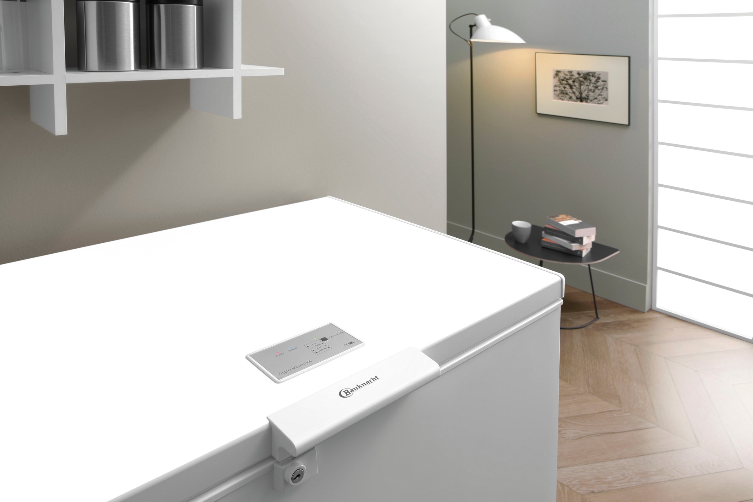BAUKNECHT Gefriertruhe »GTD 508 FA«, 91,6 cm hoch, 118 cm breit, FrostAway