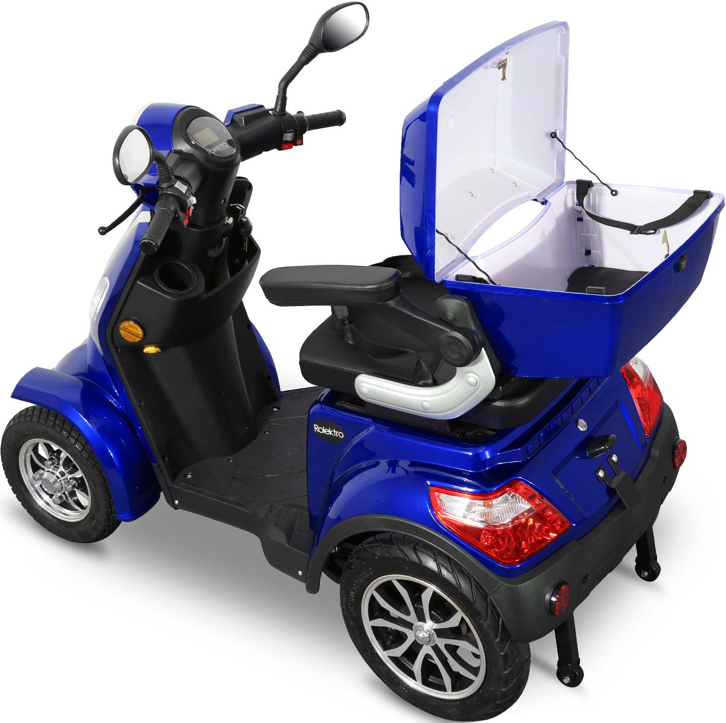 Rolektro Elektromobil »Rolektro E-Quad 25 V.2, Blei-Gel-Akku«, (mit Topcase)