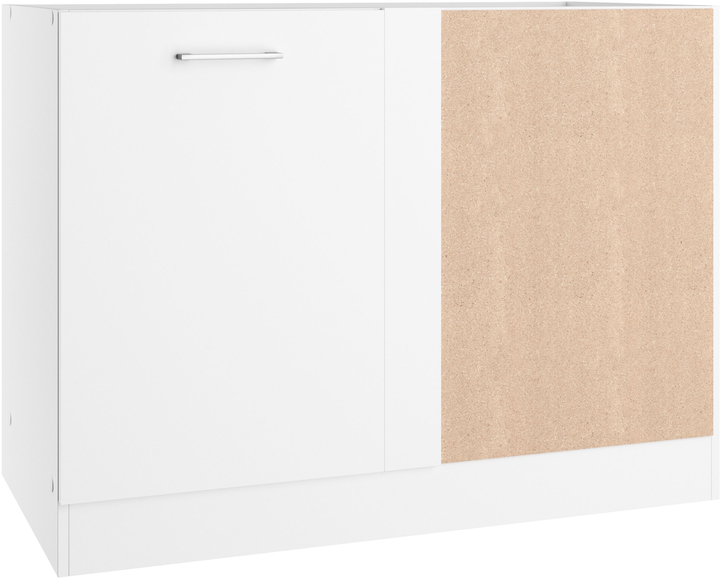 KOCHSTATION Eckunterschrank »KS-Milan« Eckunterschrank 110 cm, matte oder h günstig online kaufen