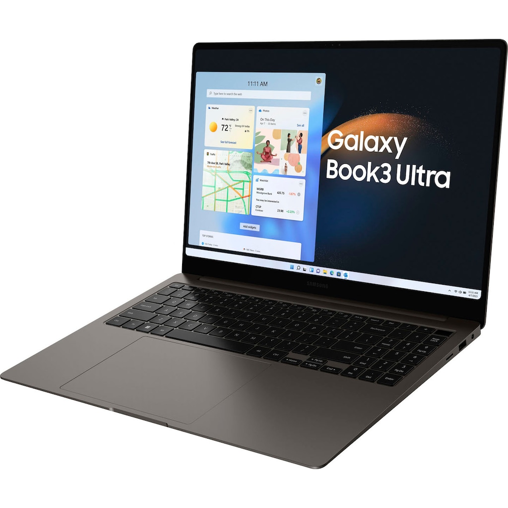 Samsung Notebook »Galaxy Book3 Ultra«, 40,62 cm, / 16 Zoll, Intel, Core i7, GeForce RTX 4050, 1000 GB SSD