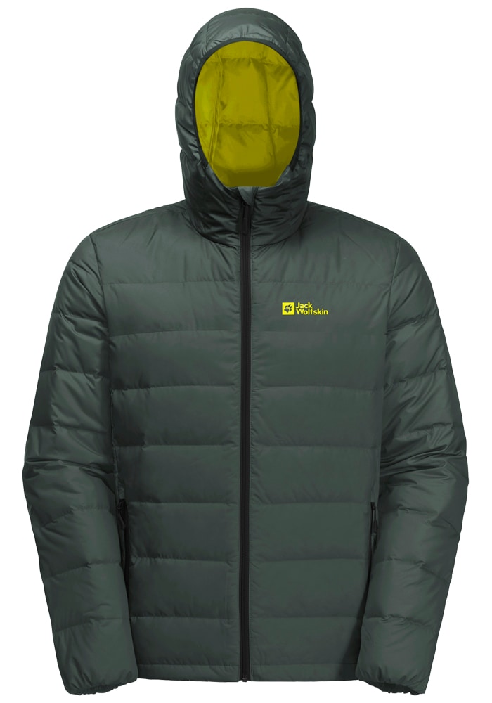 Jack Wolfskin Daunenjacke »ATHER DOWN HOODY M«, mit Kapuze