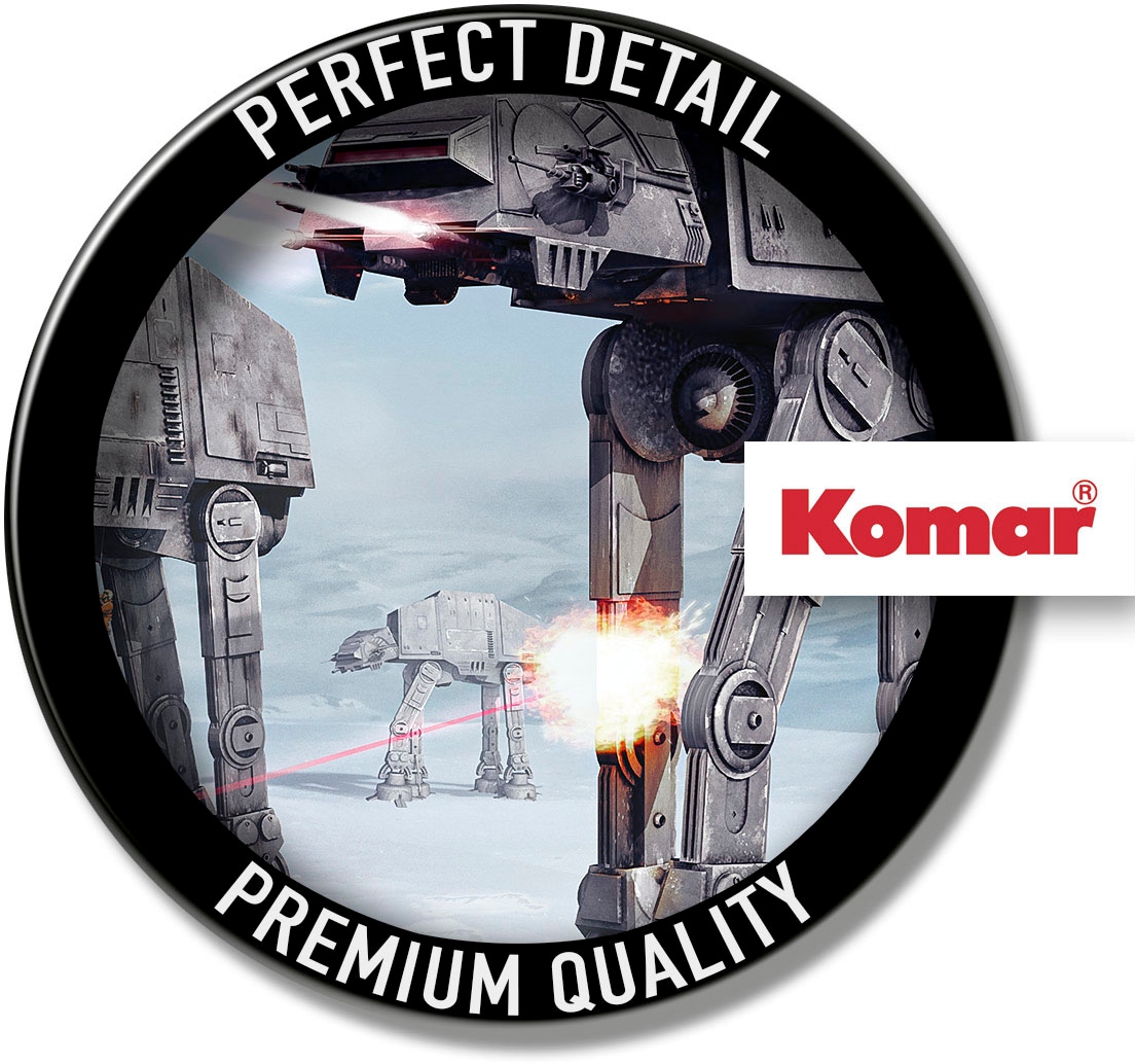 Komar Vliestapete »Digitaldruck Vlies - STAR WARS Battle of Hoth - Größe 400 x 260 cm«, bedruckt, Wohnzimmer, Schlafzimmer