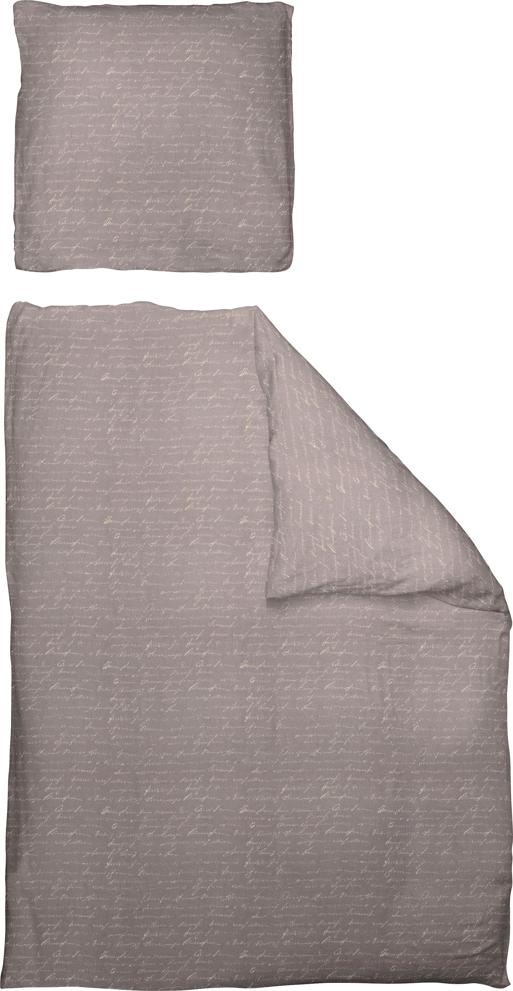 Adam Bettwäsche »Leinenbettwäsche Scribble« 2 Stk. tlg. aus 73% Leinen & 27 günstig online kaufen