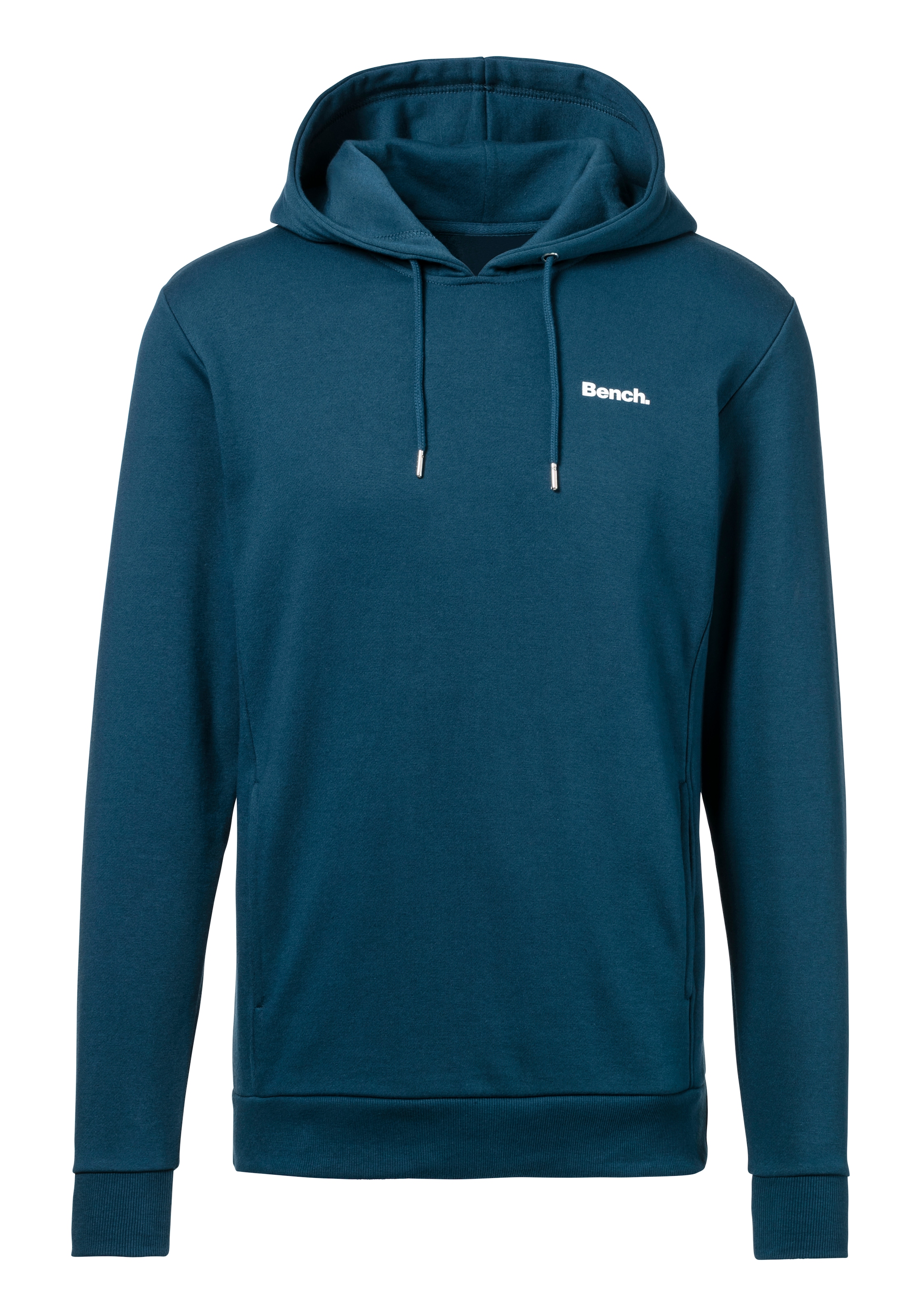Bench. Loungewear Hoodie, Sweatshirt mit Kapuze und seitlichen Taschen, Baumwollmischung
