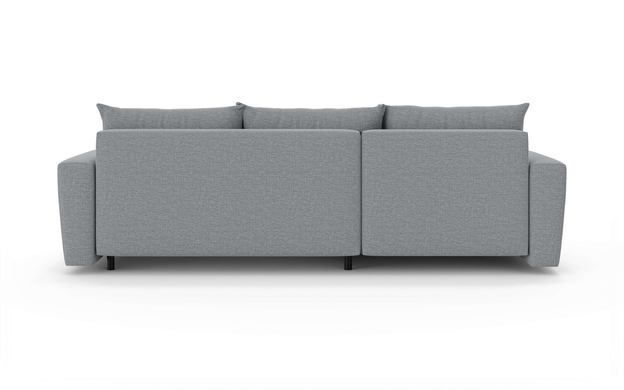 INOSIGN Ecksofa »MAGHERA universell Schlafsofa mit Bettkasten, Maße B/T/H: 255/142/84cm«, L-Form mit Recamiere rechts oder links montierbar, hoher Sitzkomfort