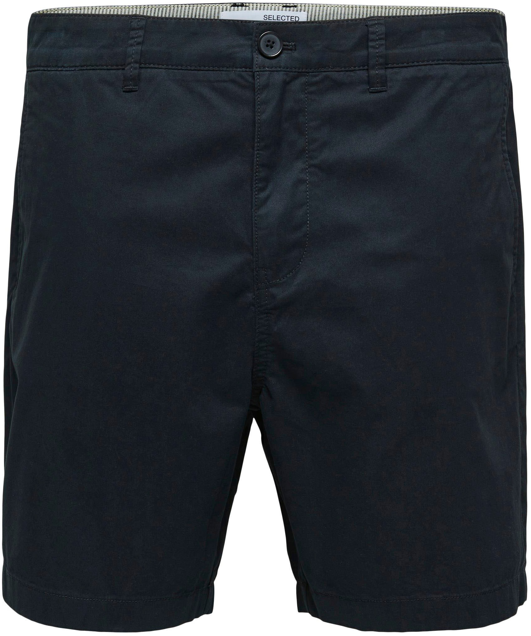 5. Bild von SELECTED HOMME Chinoshorts »SLHCOMFORT-HOMME FLEX SHORTS W NOOS«, unifarben