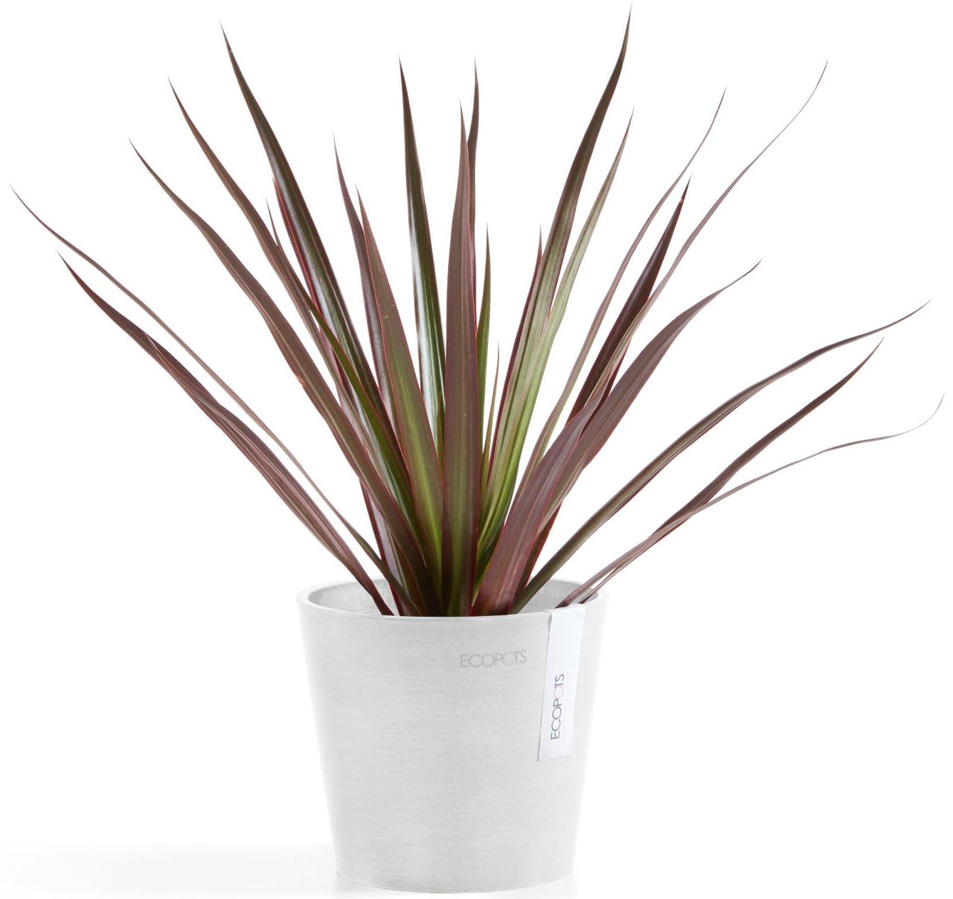 ECOPOTS Blumentopf »Amsterdam Mini 13 Weiß« für den Innenbereich