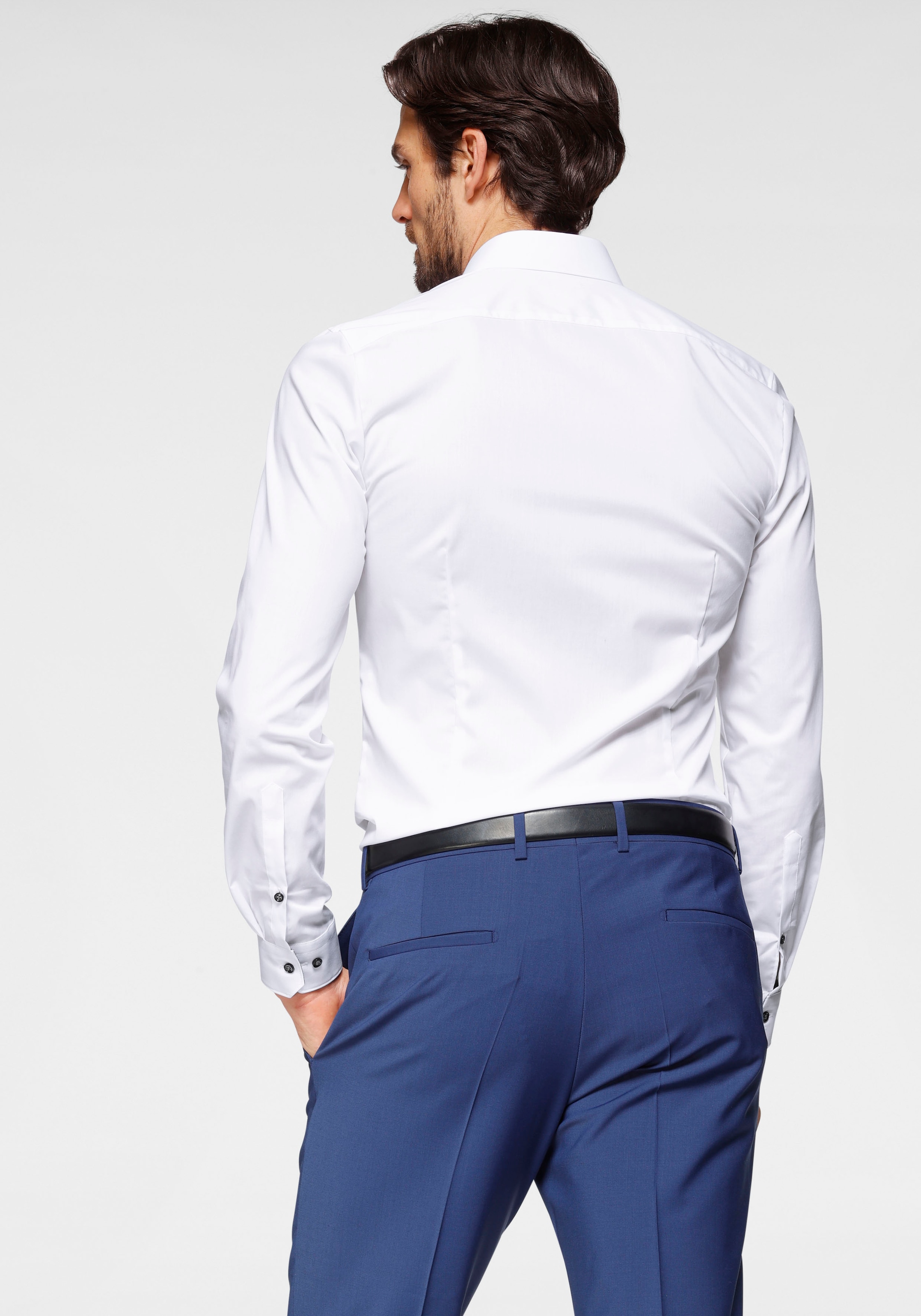 OLYMP Businesshemd »No. Six super slim«, super slim, Comfort Stretch, bügelleicht