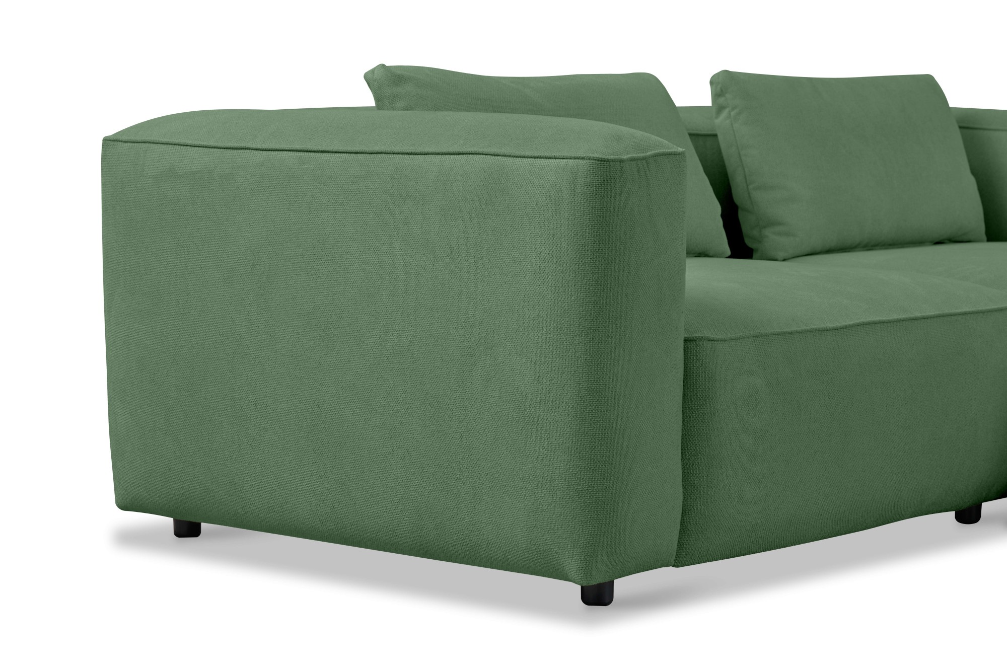 andas Ecksofa »Tvinnet«, Breite 228 cm, extra tiefe Sitzfläche, kubisches Sitzvergnügen