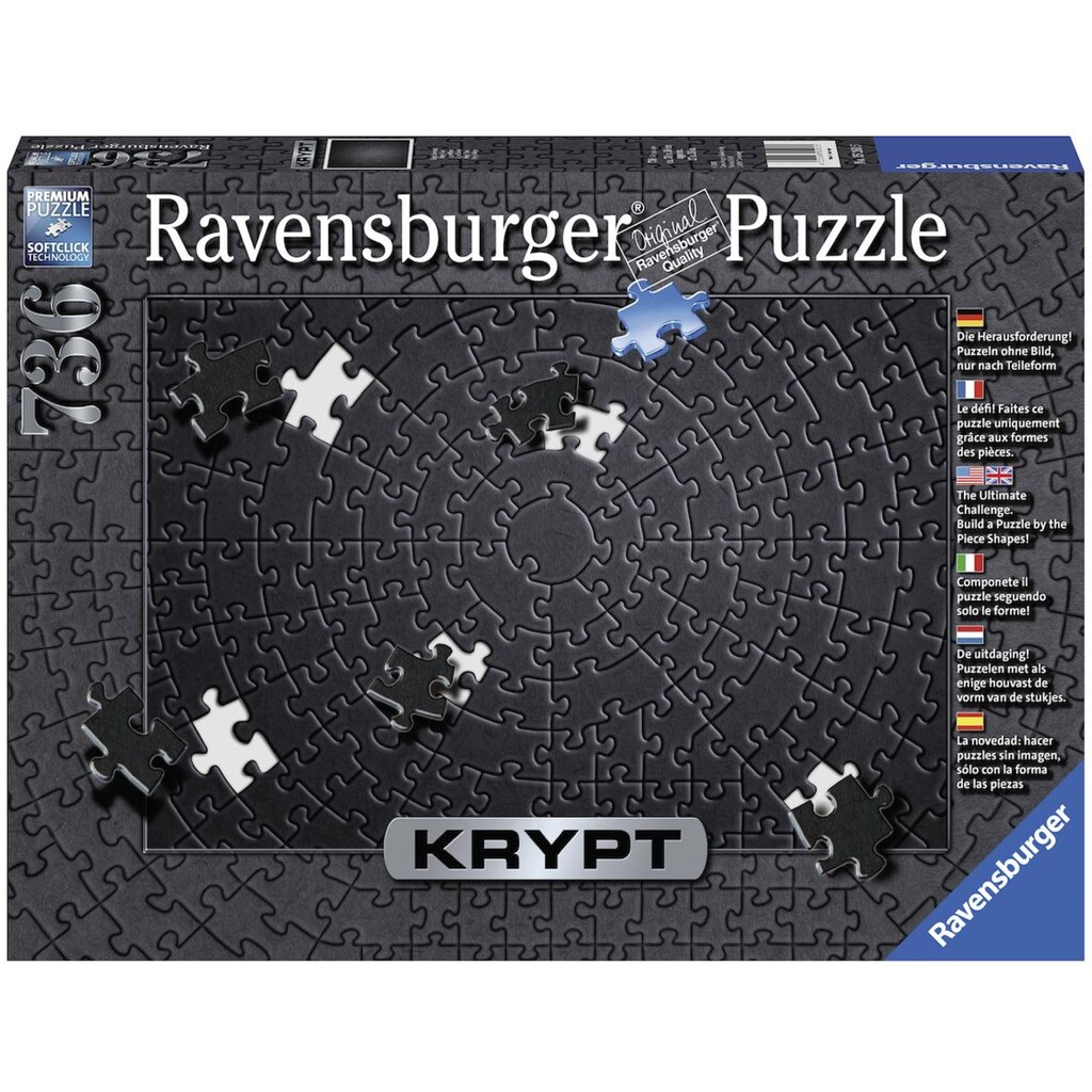 Ravensburger Puzzle »Krypt Black«