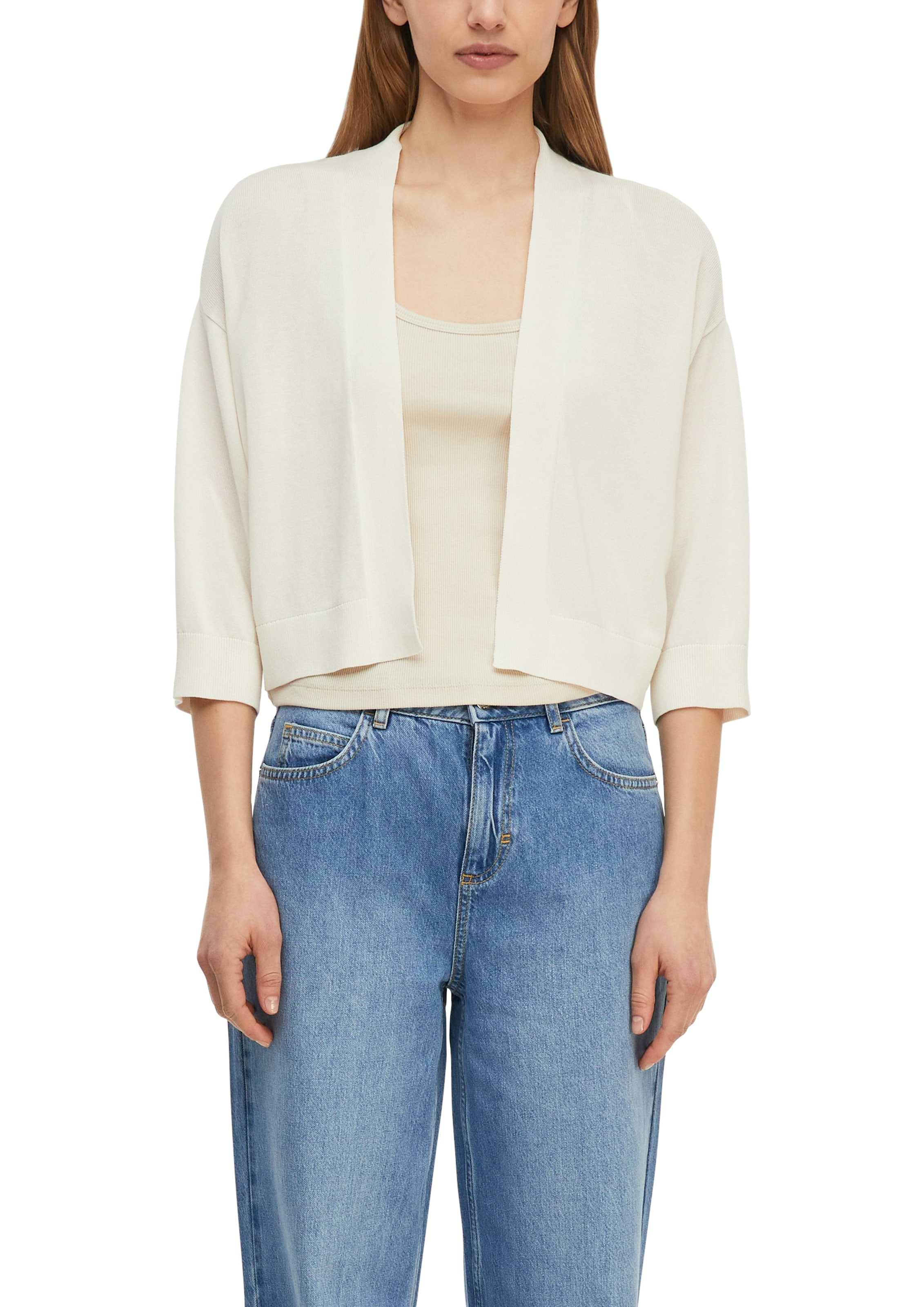 Comma Strickjacke mit Bündchen