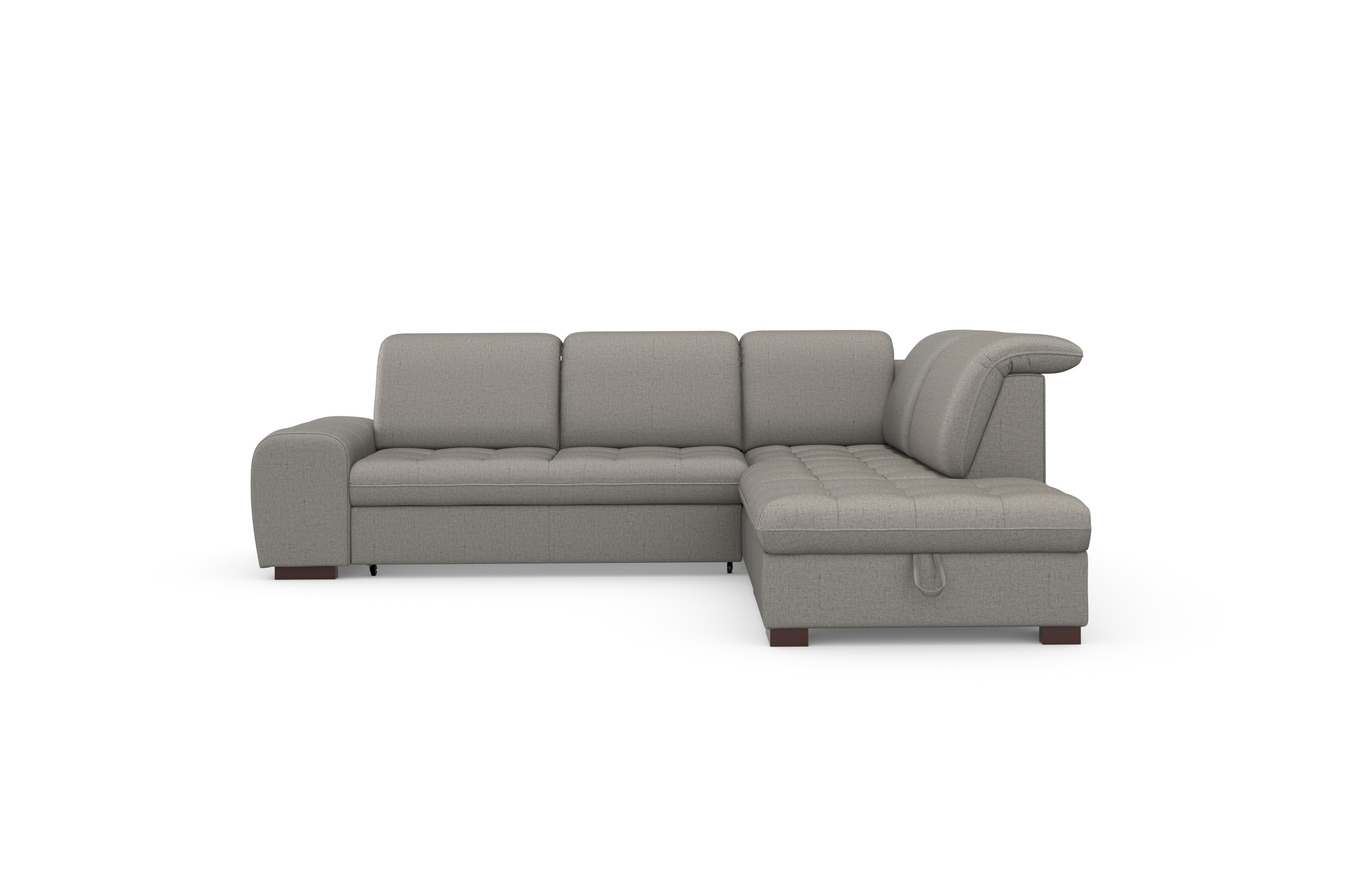 sit&more Ecksofa Luxor L-Form, wahlweise mit Bettfunktion, Stauraum und Kop günstig online kaufen