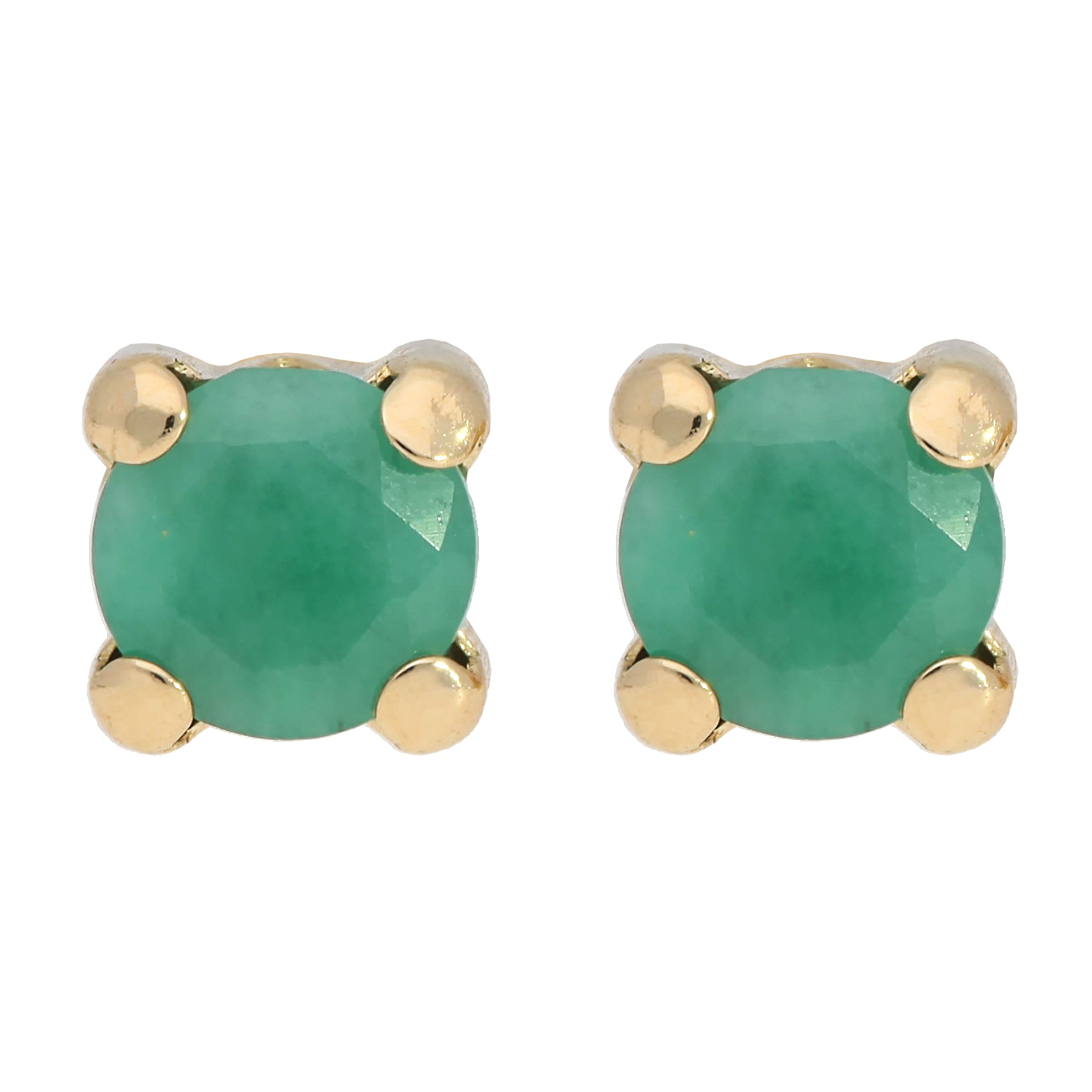 Firetti Paar Ohrstecker »Schmuck Geschenk Gold 375 Ohrschmuck Ohrringe Solitär« mit Saphir, Smaragd oder Rubin