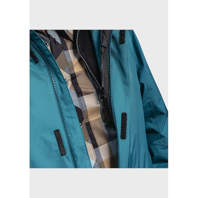 Schöffel Doppeljacke »3in1 Jacket Partinello M«, mit Kapuze online  bestellen