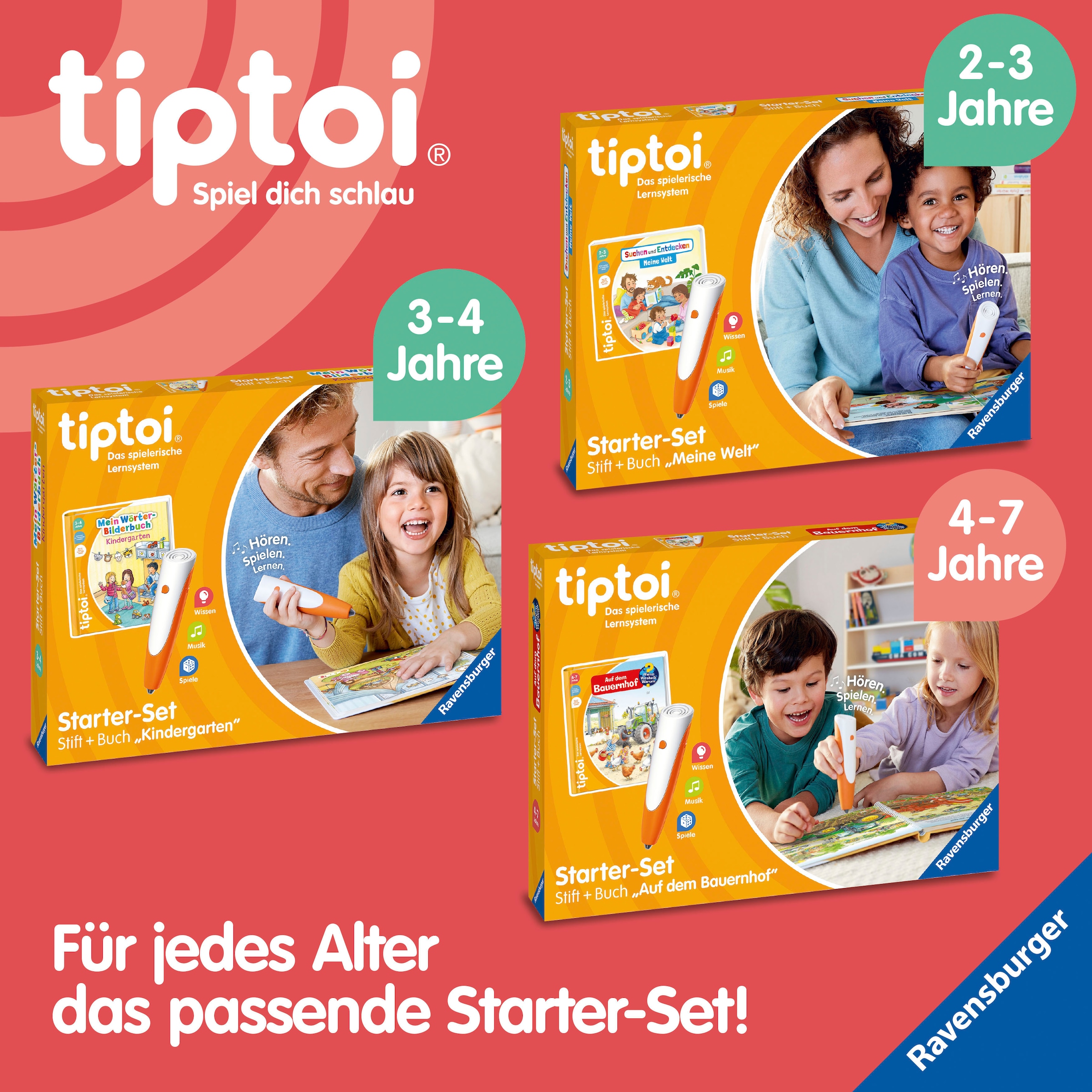 Ravensburger Buch »tiptoi® Lese-Lausch-Abenteuer Dino-Stadt«, Made in Europe