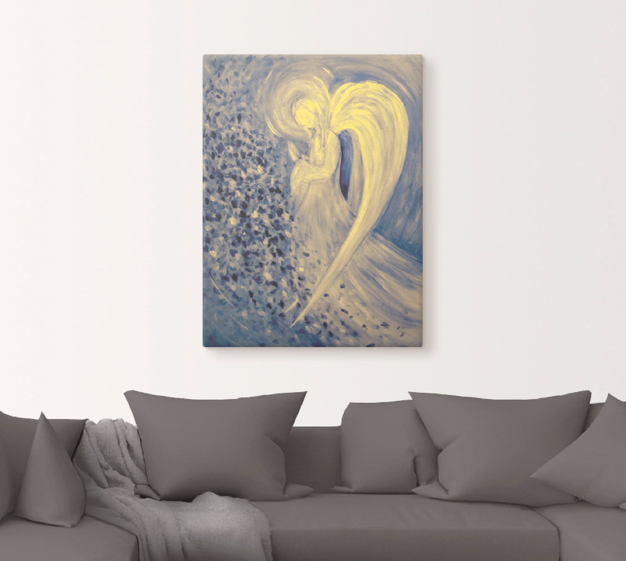 Artland Wandbild »Engel der Nacht«, Religion, (1 St.), als Leinwandbild, Po günstig online kaufen