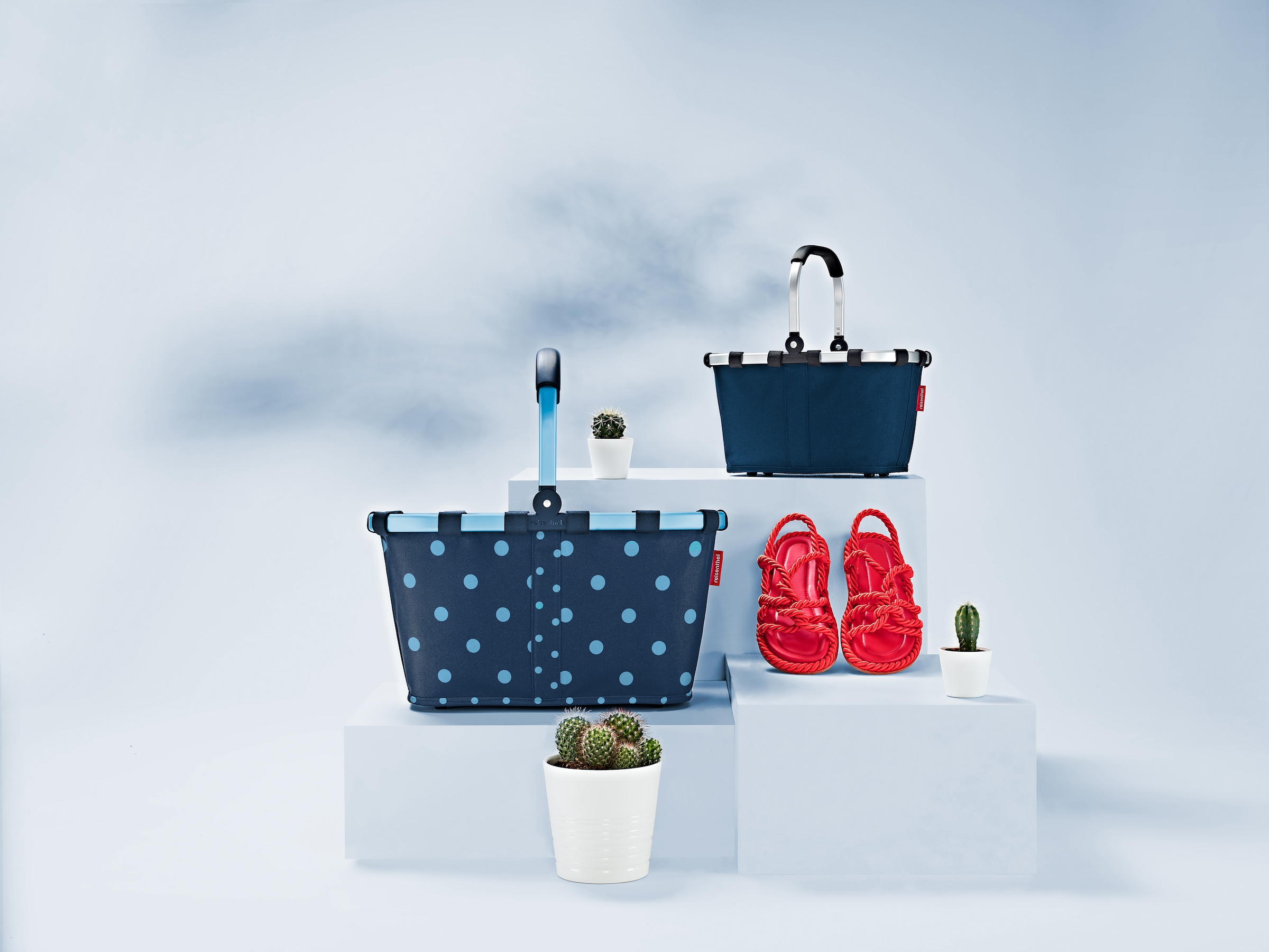 REISENTHEL® Einkaufskorb »carrybag XS« Standfüße, Griff umklappbar, flach zusammenlegbar, stabiler Griff