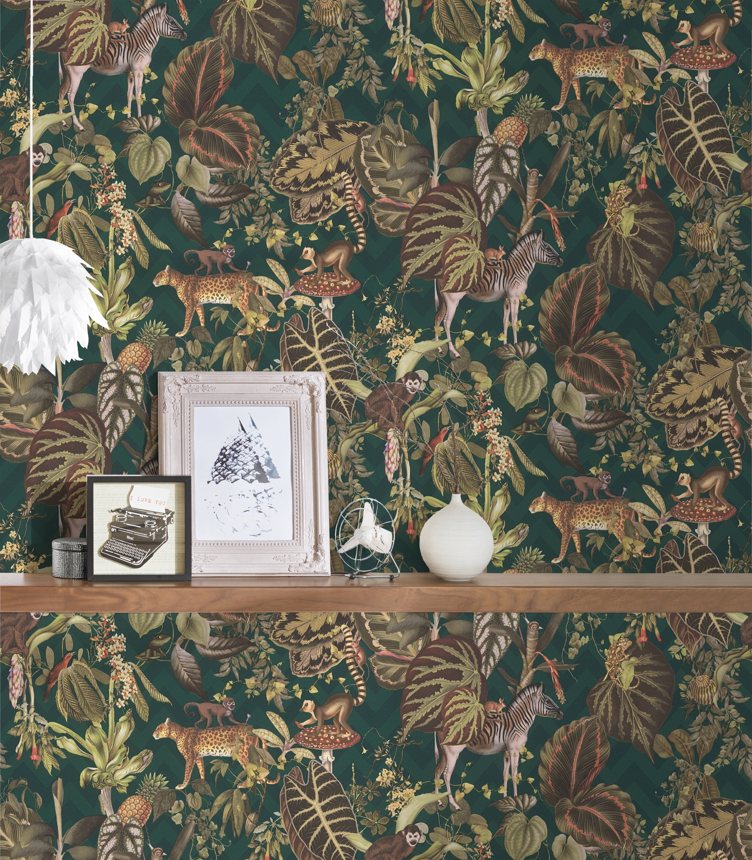 METROPOLIS BY MICHALSKY LIVING Vliestapete »Change is good, Jungle Joy«, floral-botanisch-tropisch, Designertapete Tapete Dschungel Tapeten Wohnzimmer Schlafzimmer Küche