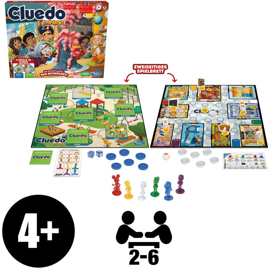 Hasbro Spiel »Hasbro Gaming, Cluedo Junior«