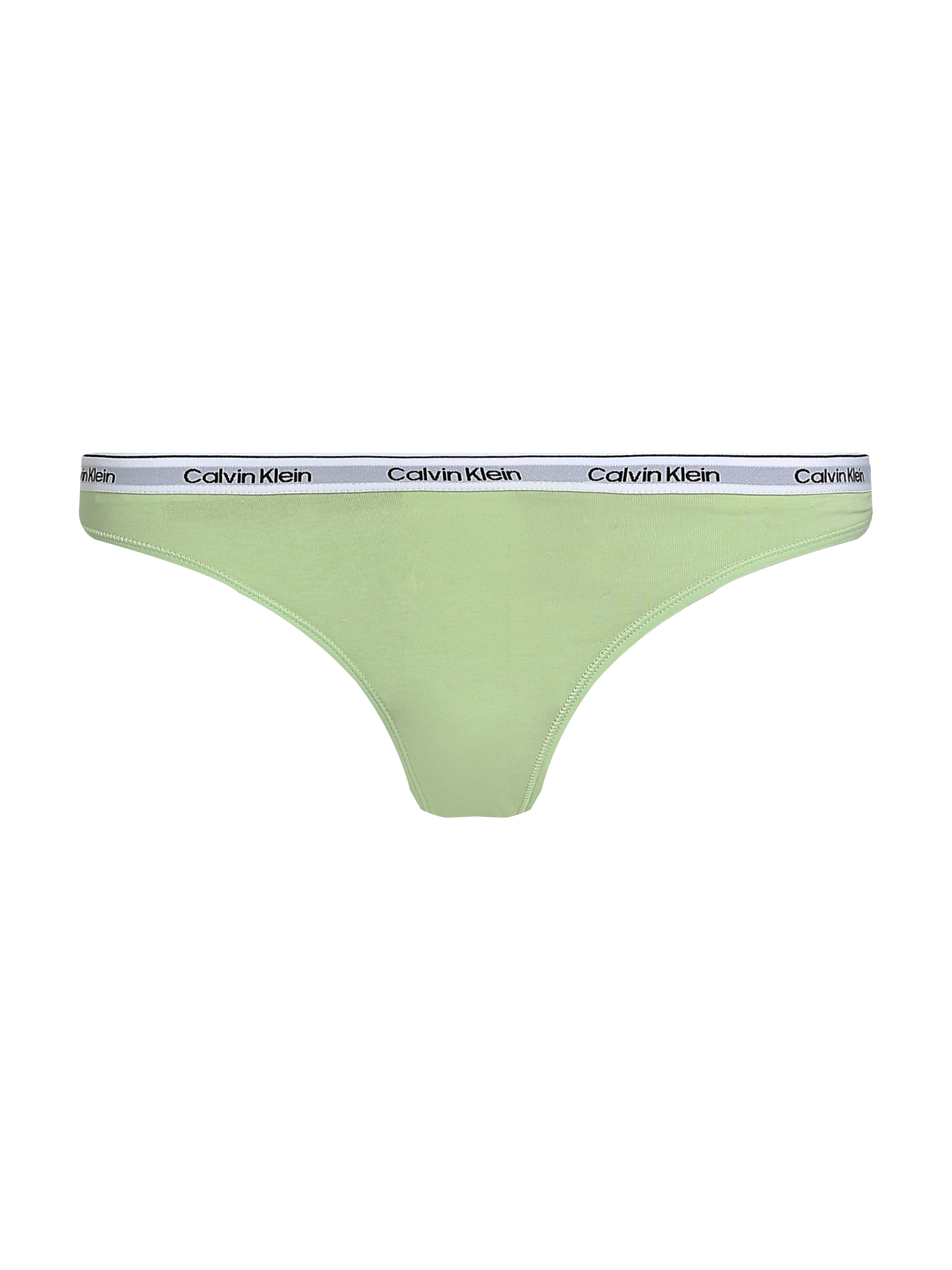 Calvin Klein Underwear Tanga »3 PACK THONG (LOW-RISE)«, (3 St.), String low waist mit Logobund