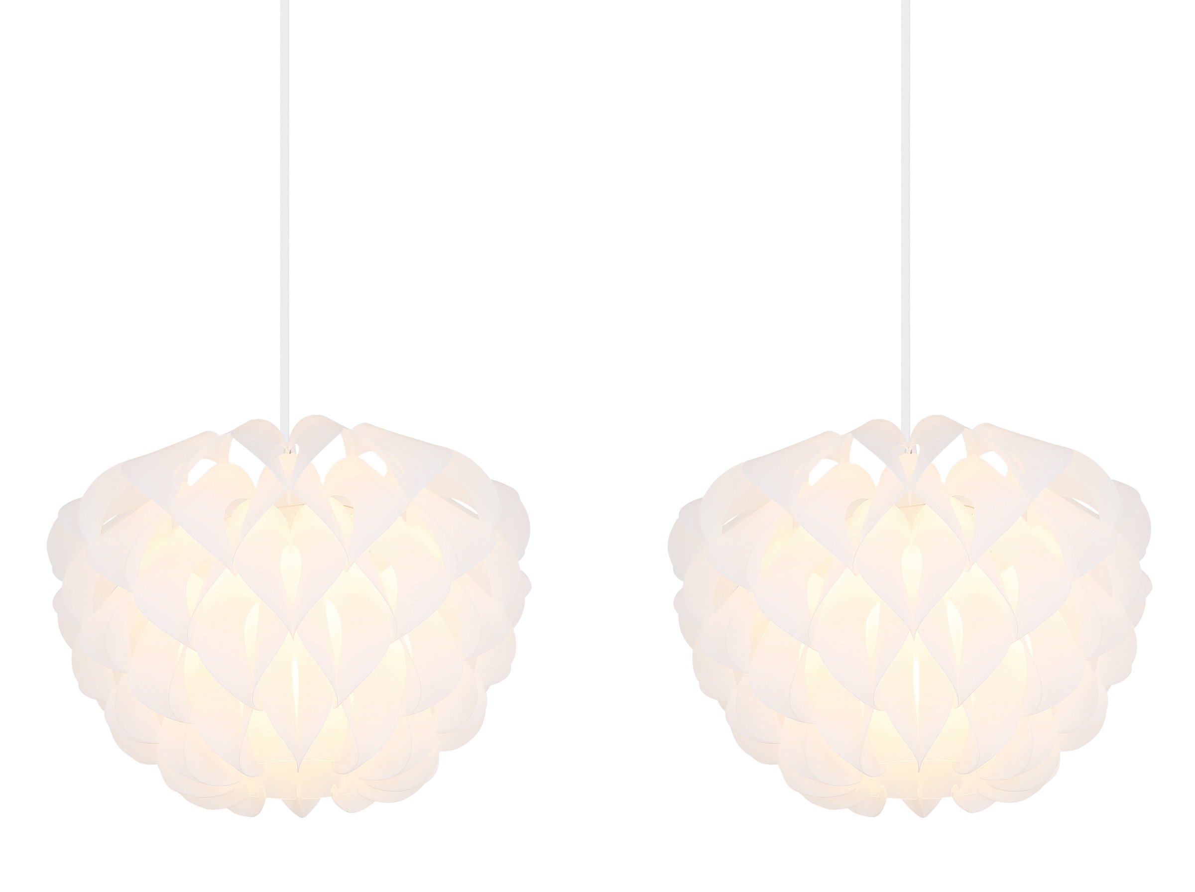 GLOBO LIGHTING Hängeleuchte »IRENE«, Leuchtmittel E14 | ohne Leuchtmittel, Hängelampe/Pendelleuchte/Esszimmer/Wohnzimmer/Esstisch