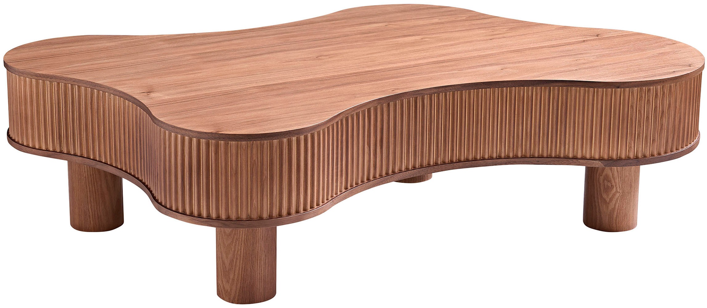 SalesFever Couchtisch, (1 St.), mit Massivholz-Lamellen