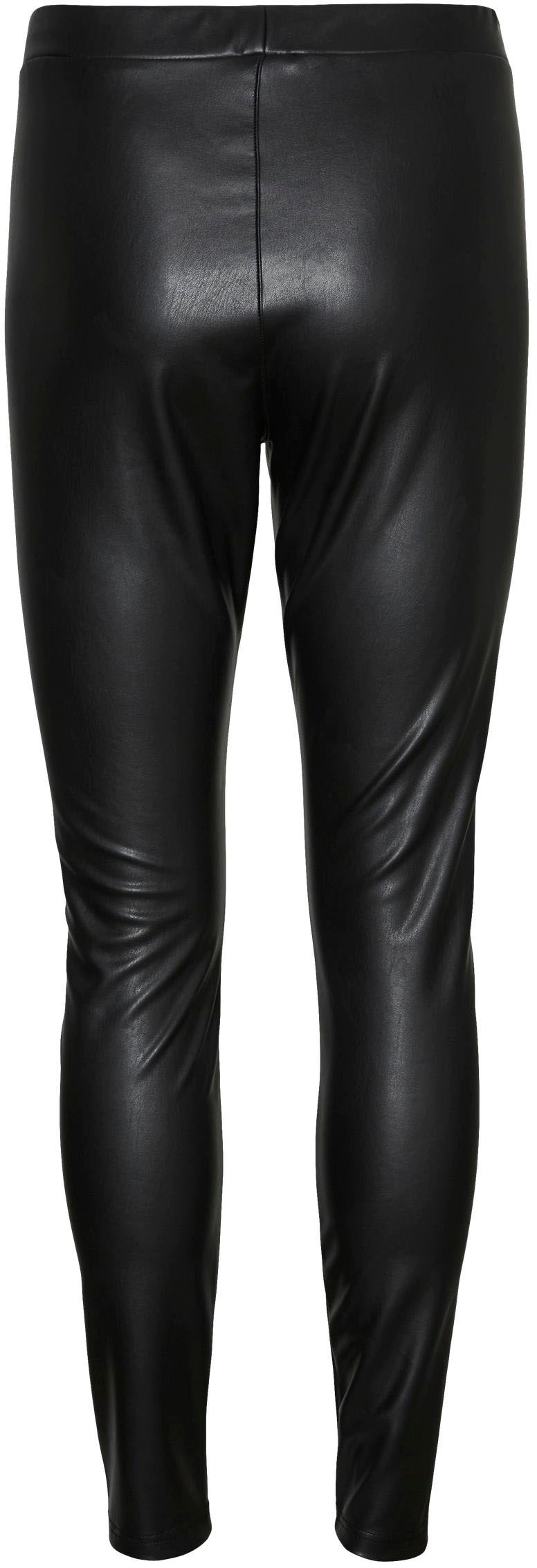 Vero Moda Lederimitathose »VMGANA MR PL LEGGING«