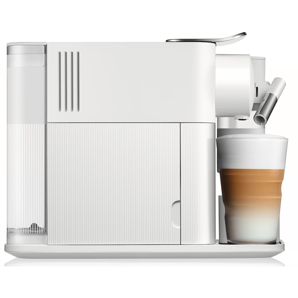 Nespresso Kapselmaschine »Lattissima One EN510.W von DeLonghi, White«, inkl. Willkommenspaket mit 14 Kapseln