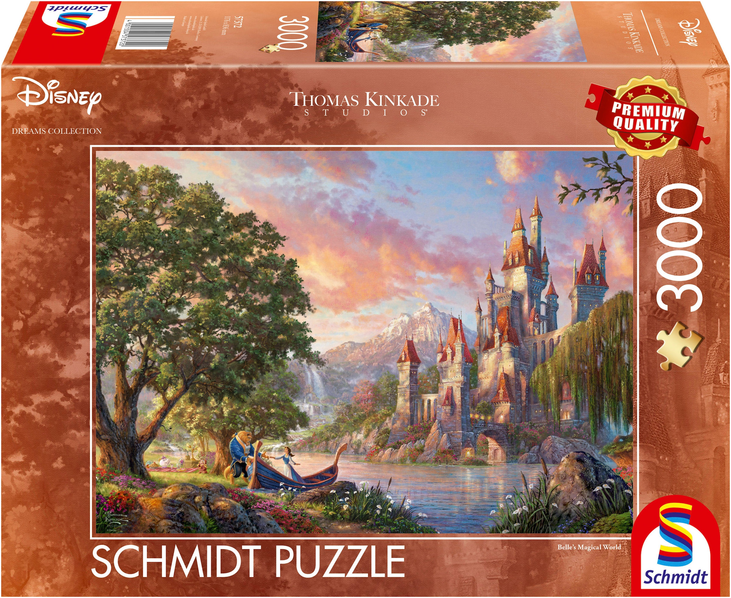 Puzzle »Disney, Belle's Magical World von Thomas Kinkade«, (3000 tlg.)