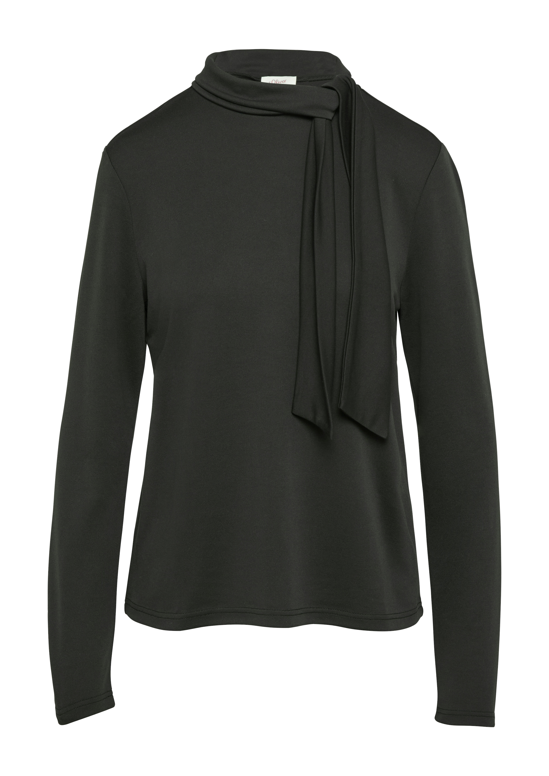 s.Oliver Langarmshirt, mit dekorativer Schleife