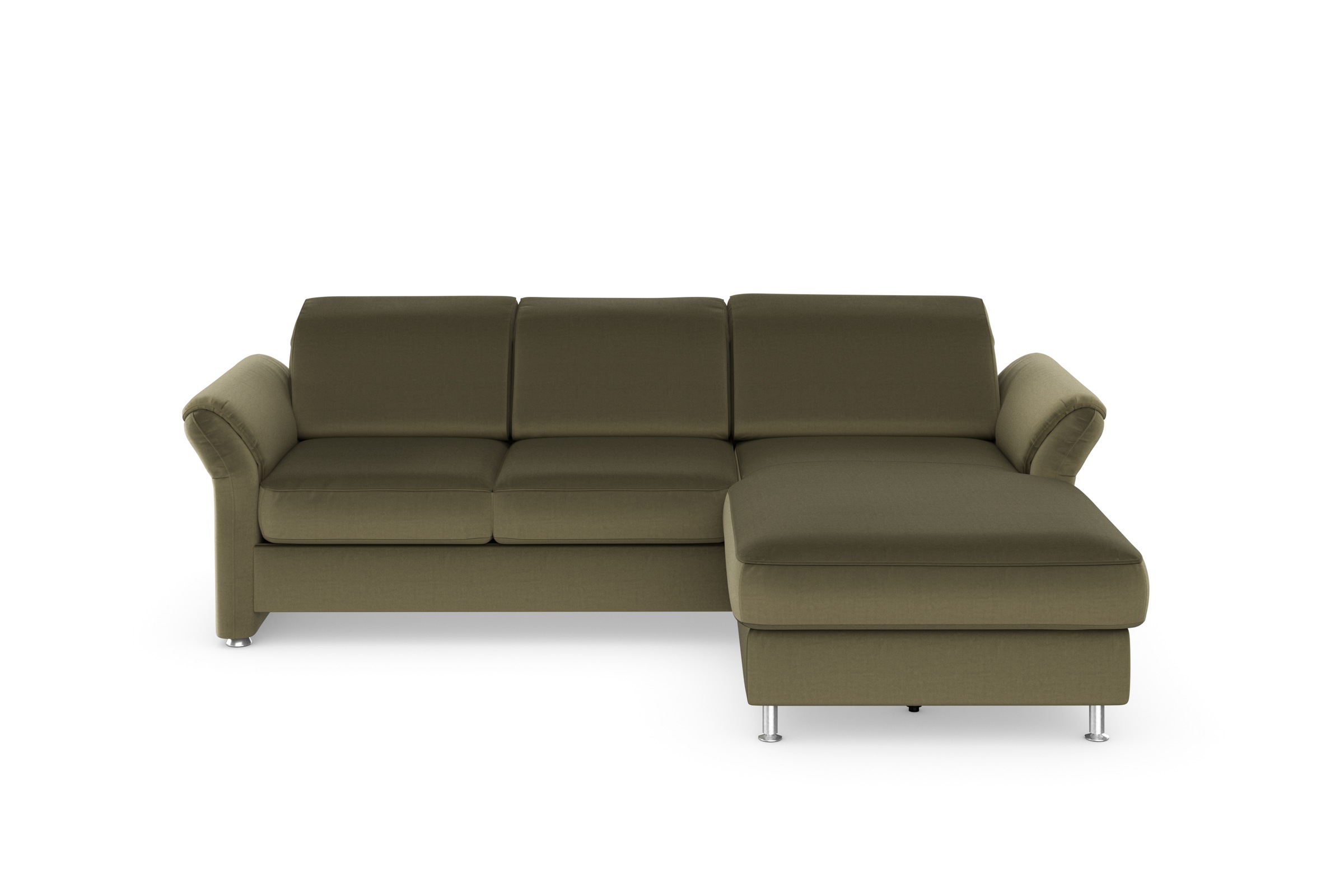 sit&more Ecksofa »Apulia L-Form«, wahlweise Bettfunktion, Bettkasten und Kopf- und Armteilverstellung