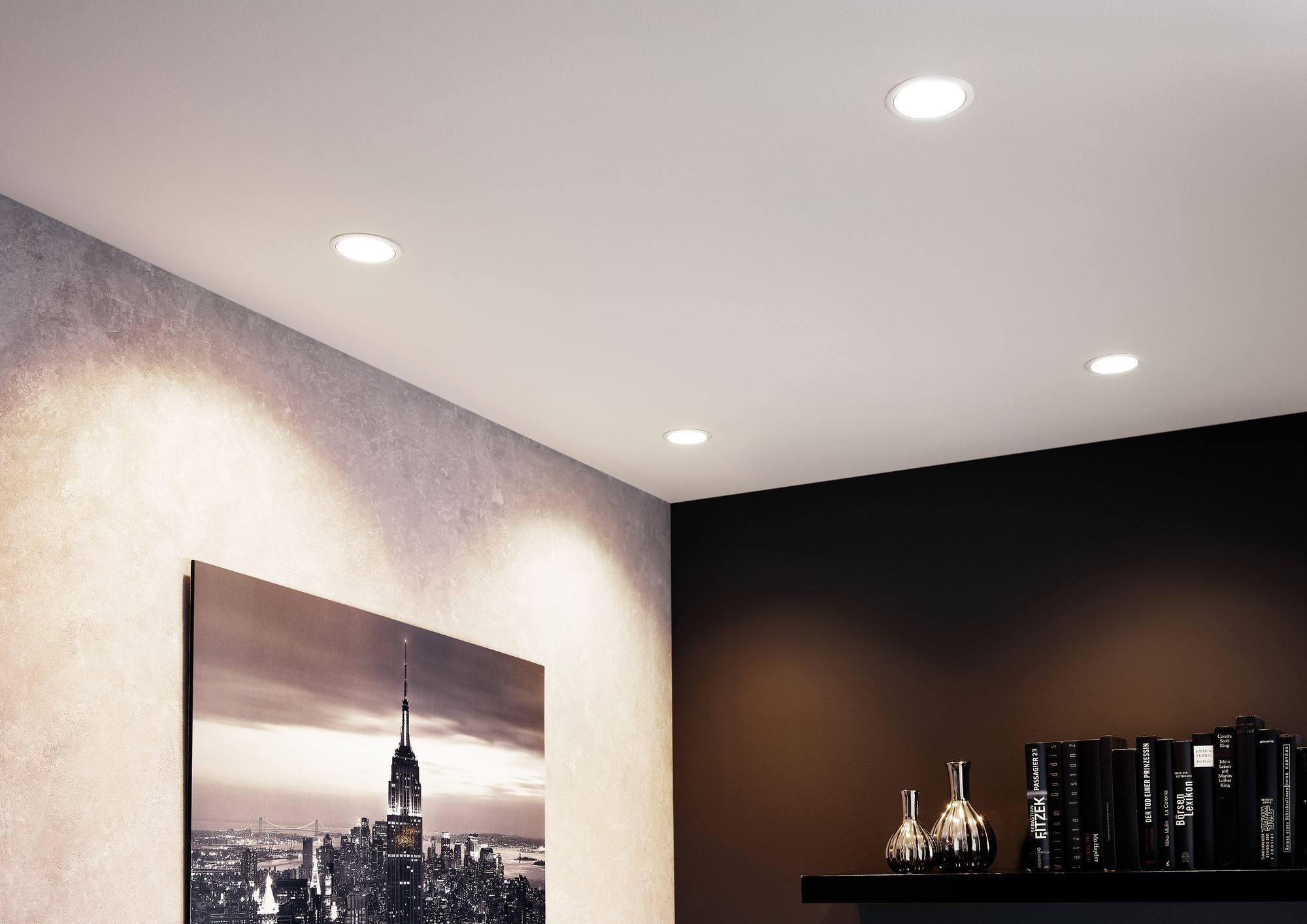 Paulmann LED Bad-Einbauleuchte »Cole«, 3er-Set, Schutzart IP44 spritzwassergeschützt