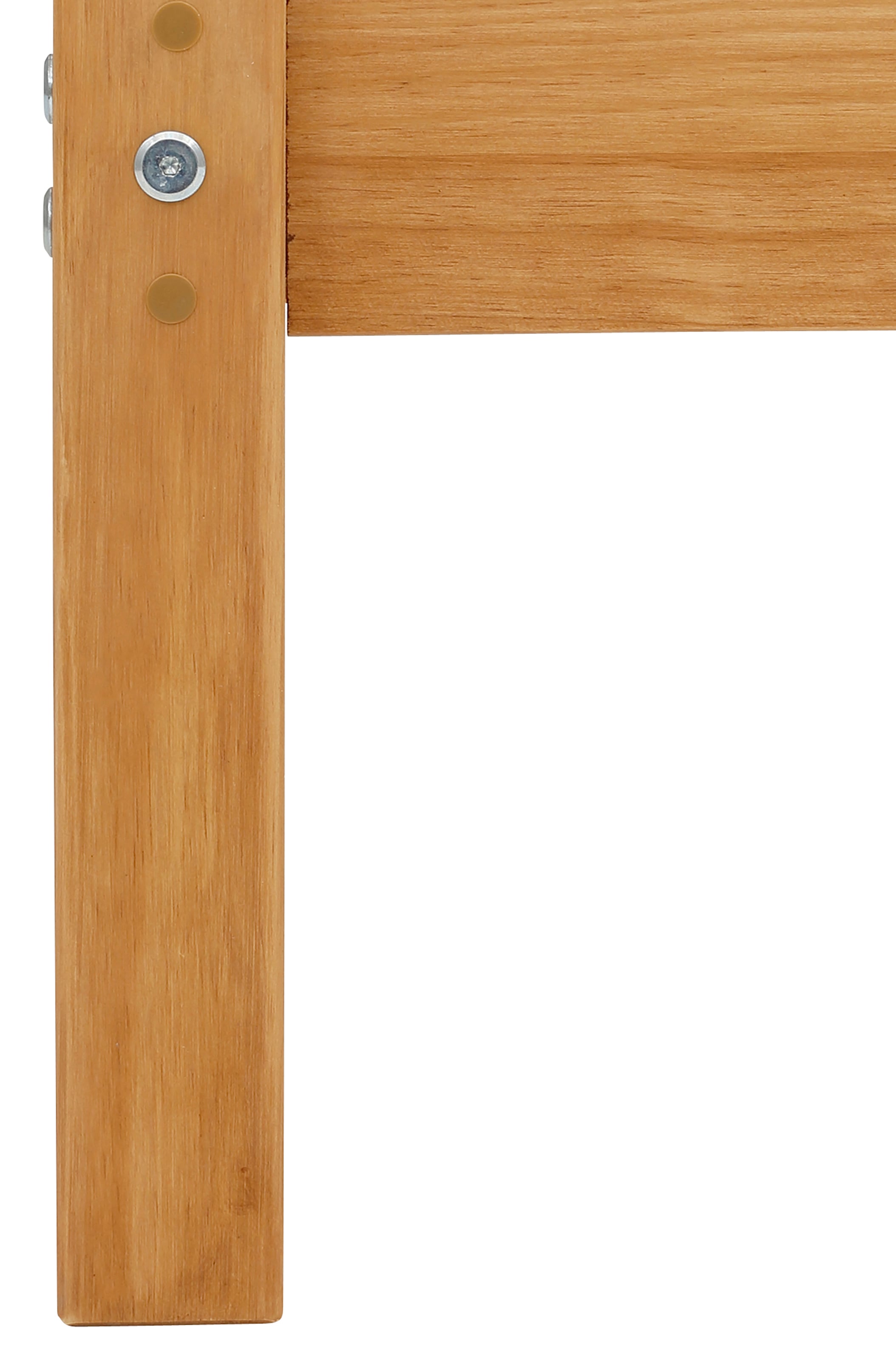 Lüttenhütt Kinderbett »Alpi«, Einzelbett aus schönem Kiefernholz, Lattenrost, Liegefläche 90x200 cm