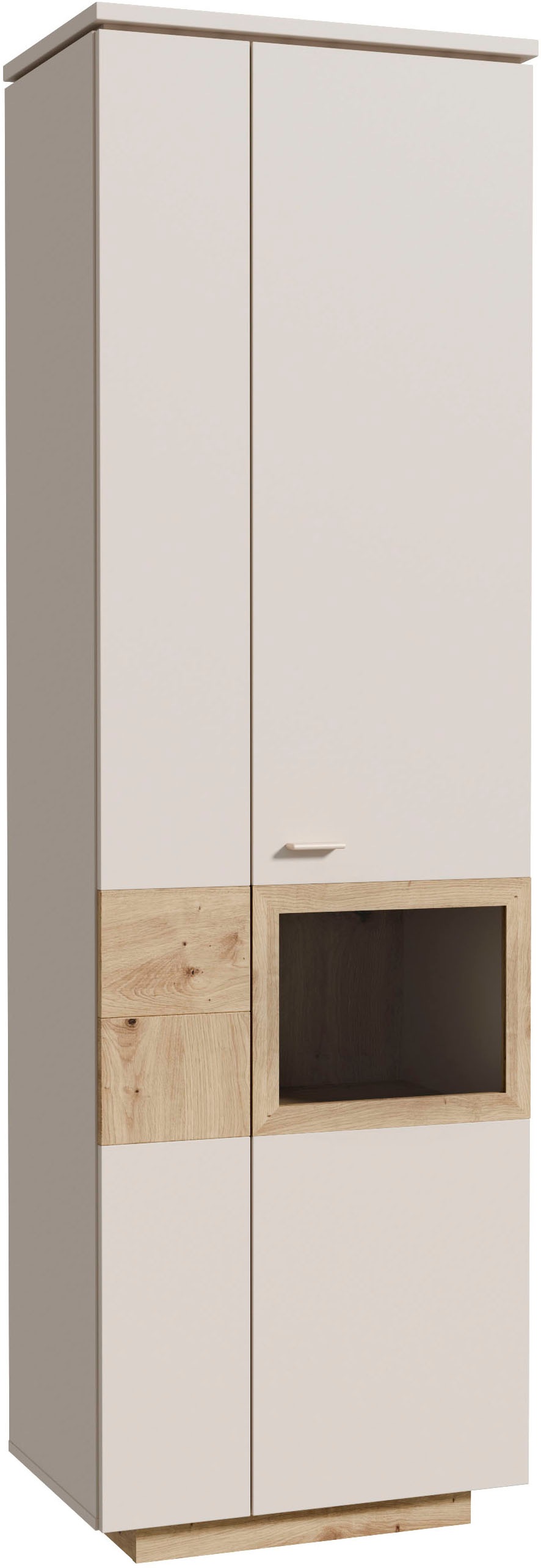 FORTE Vitrine "Louoto, Stauraumvitrine, Standvitrine, Stauraumschrank" Türa günstig online kaufen