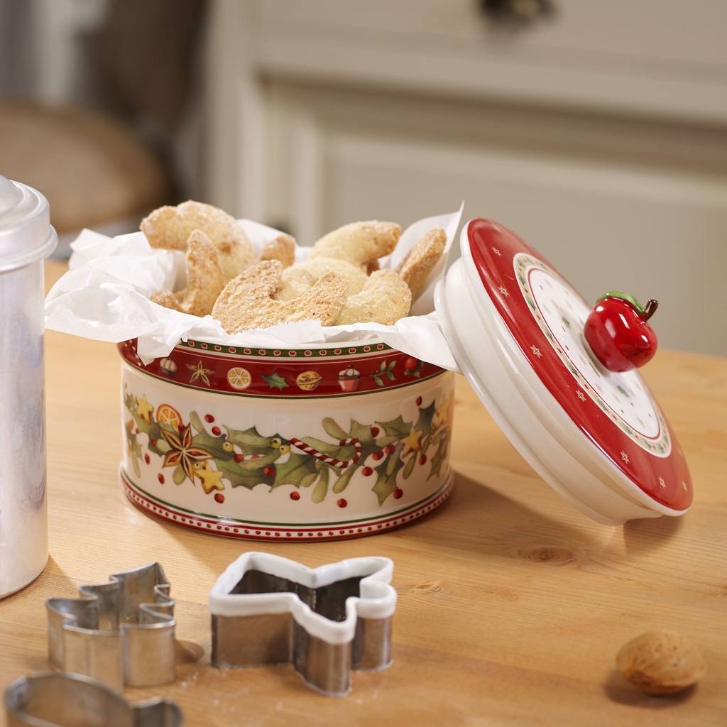 Villeroy & Boch Vorratsdose »Gebäckdose Winter Bakery Delight ø 14 cm bunt«, (1 tlg.)