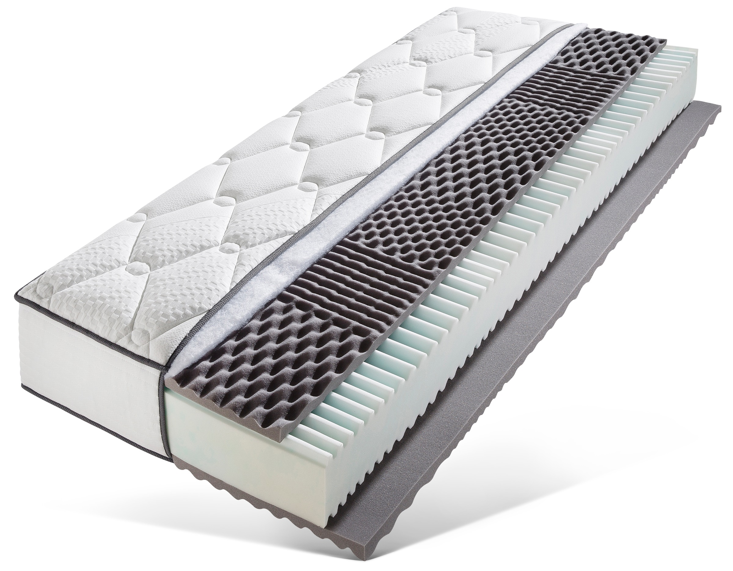 Breckle Komfortschaummatratze »Double Comfort« 30 cm hoch Raumgewicht: 28 k günstig online kaufen