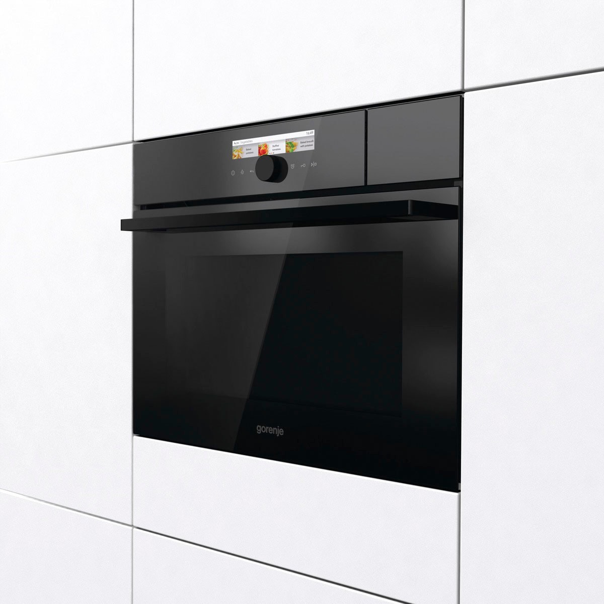 GORENJE Backofen mit Mikrowelle  »BCMS 598 S19BG«, Aqua-Reinigungsfunktion