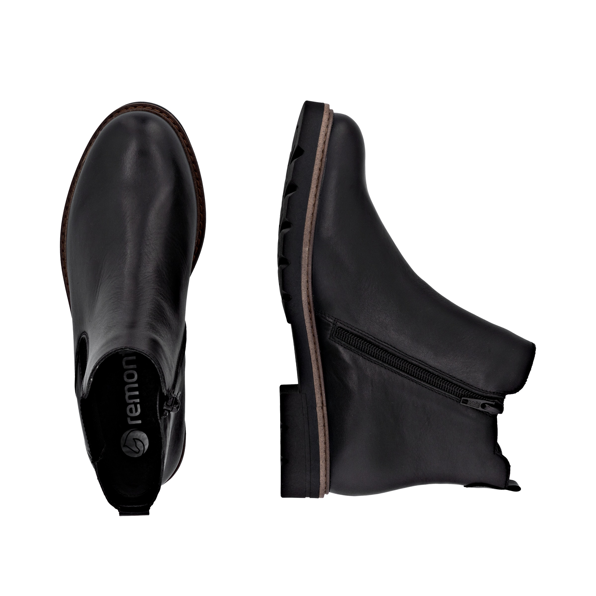 Remonte Chelseaboots, Winterstiefelette, Klassik-Boots mit wasserabweisender TEX-Membran