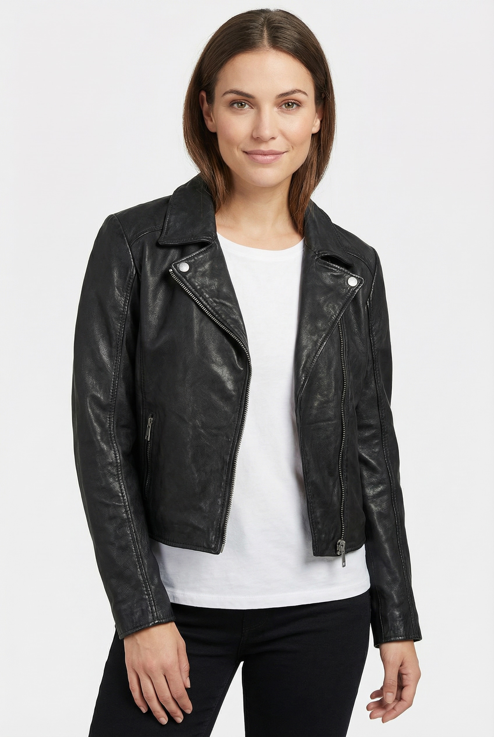 Mauritius Lederjacke »MWKalea« mit Reverskragen