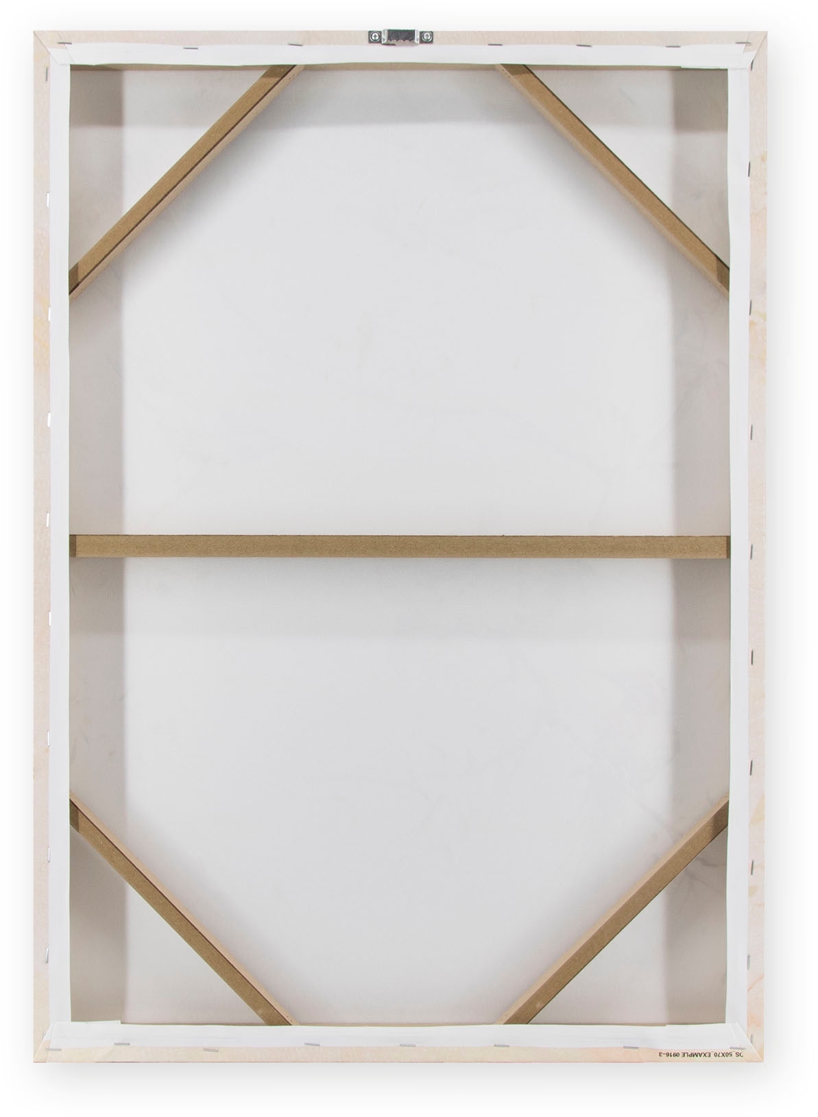 Art for the home Leinwandbild »Vogel« 1 Stk. tlg. Handgemalt Wandbild Gold Metallic 50x70cm