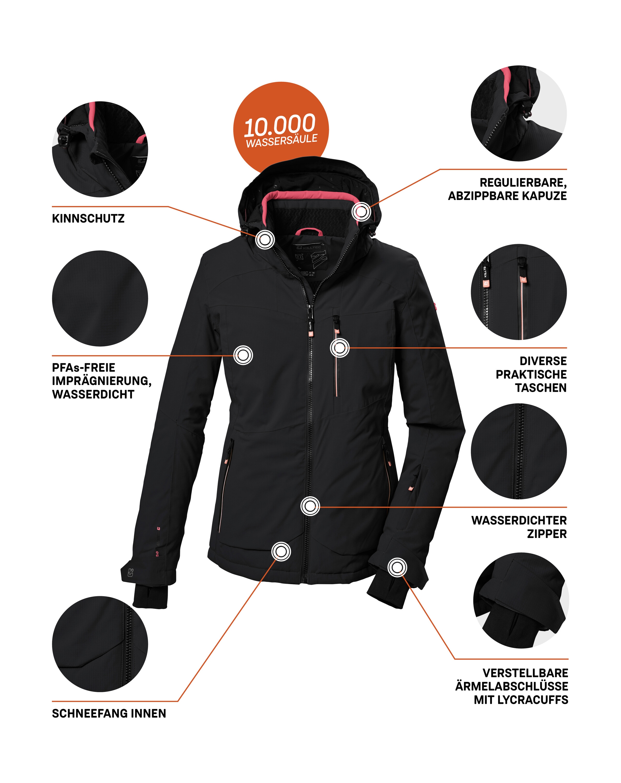 Killtec Skijacke »KSW 36 WMN SKI JCKT«